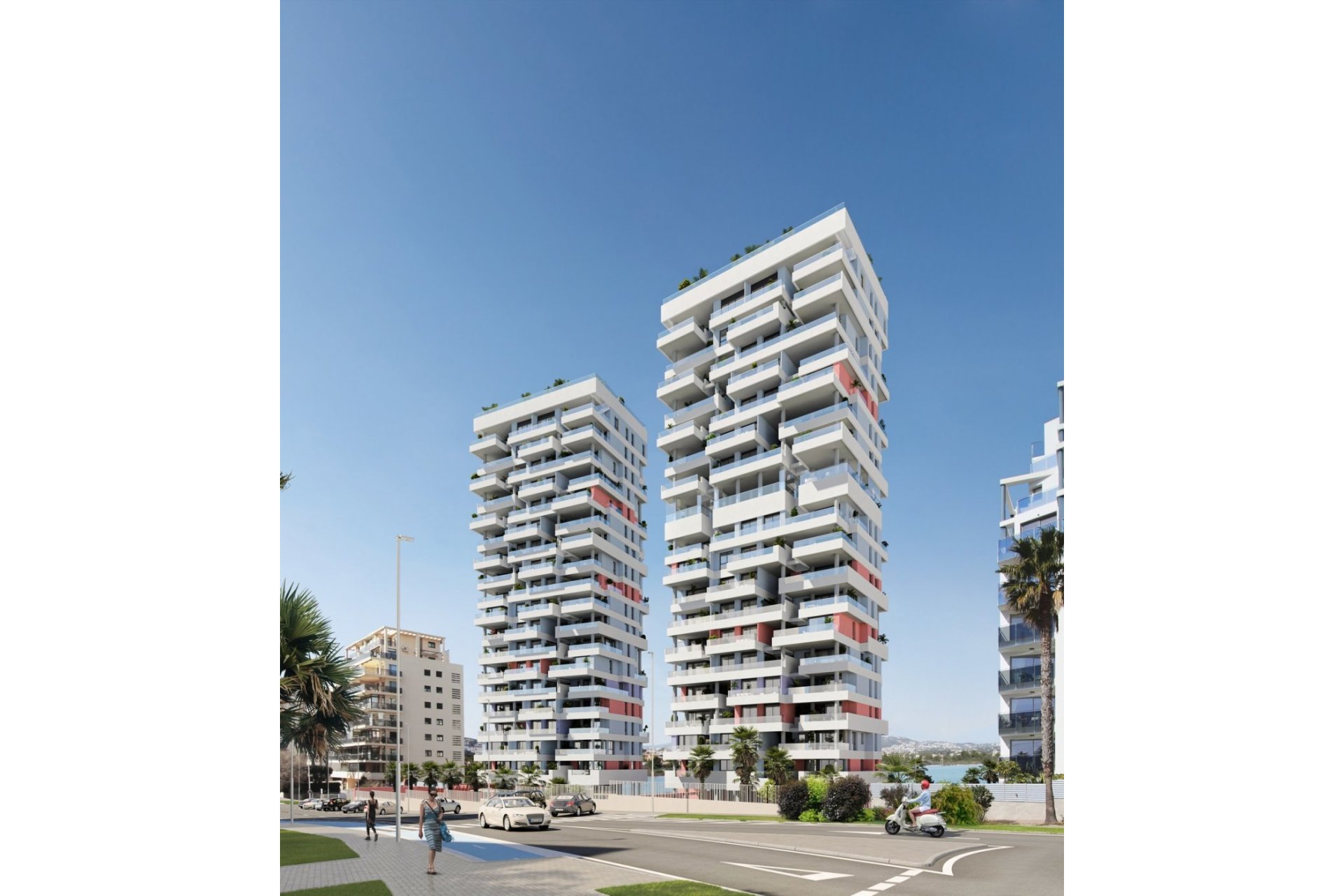 Neue Gebäude - Apartment - Calpe - Playa del Bol