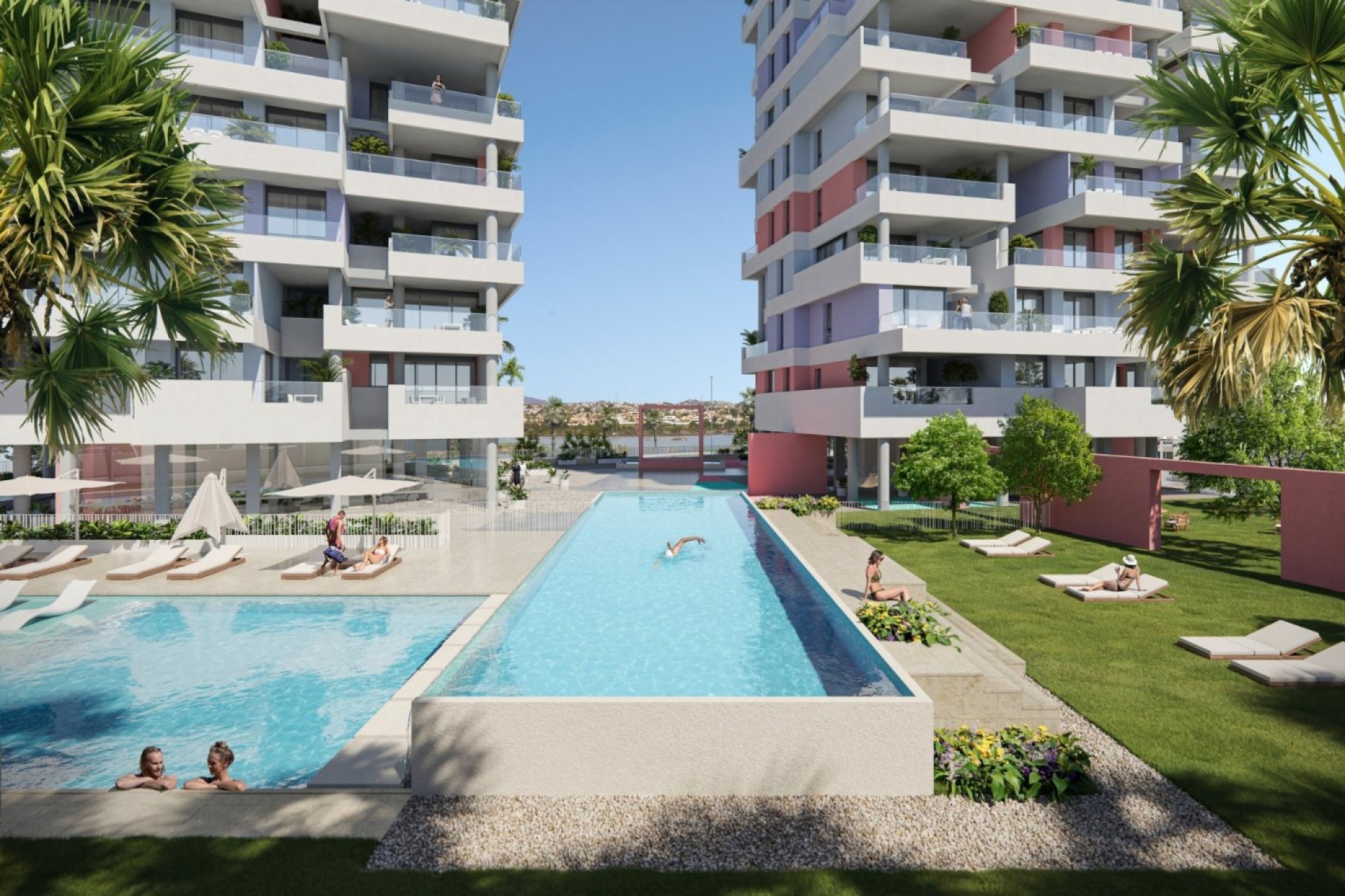 Neue Gebäude - Apartment - Calpe - Playa del Bol