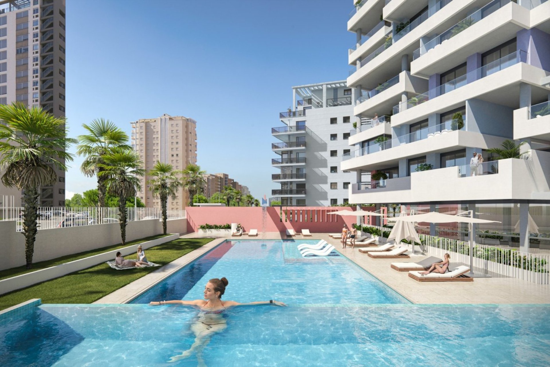 Neue Gebäude - Apartment - Calpe - Playa del Bol