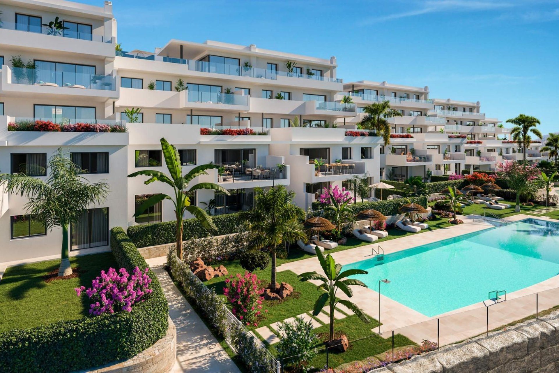 Neue Gebäude - Apartment - Casares - Finca Cortesín