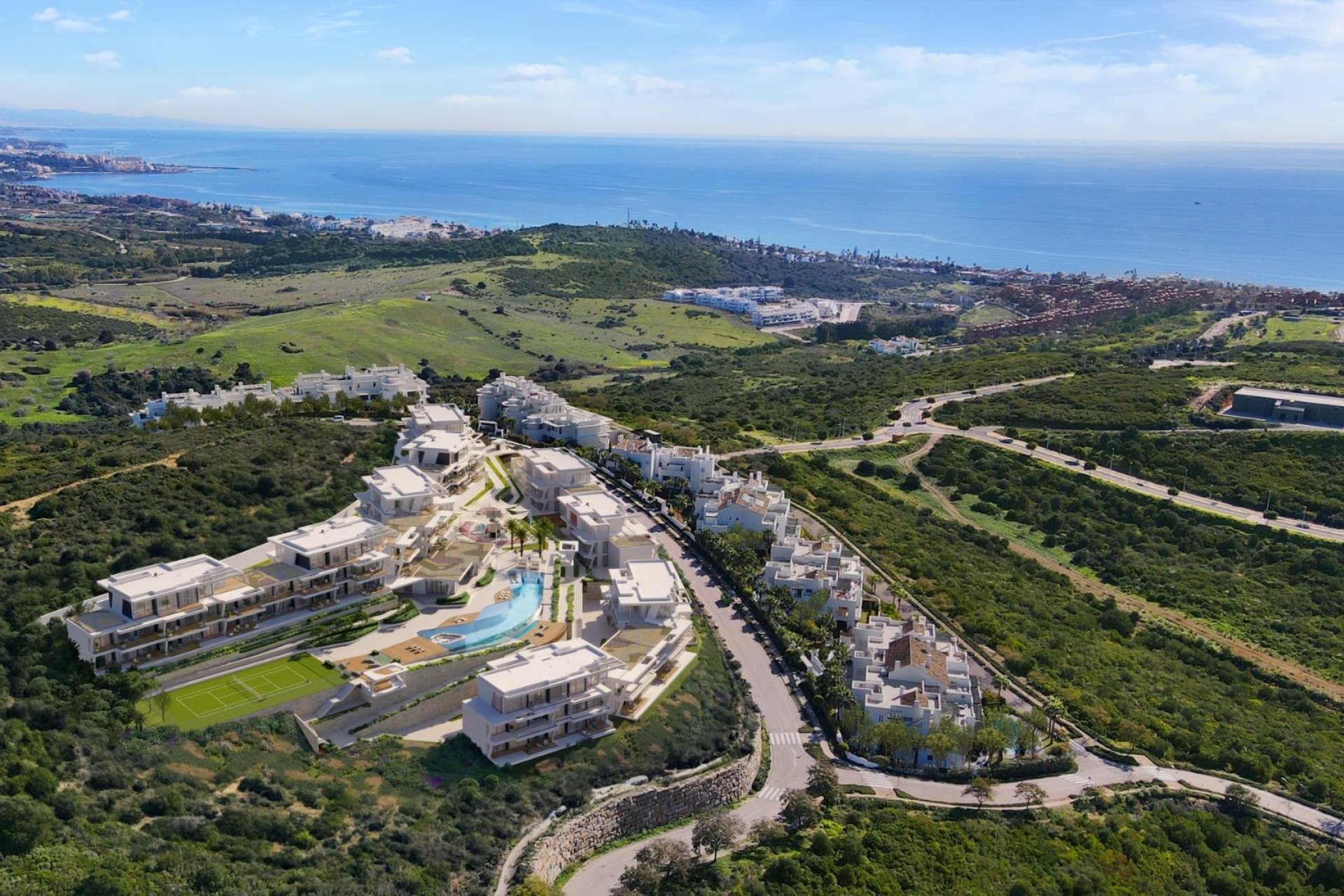 Neue Gebäude - Apartment - Casares - Finca Cortesín