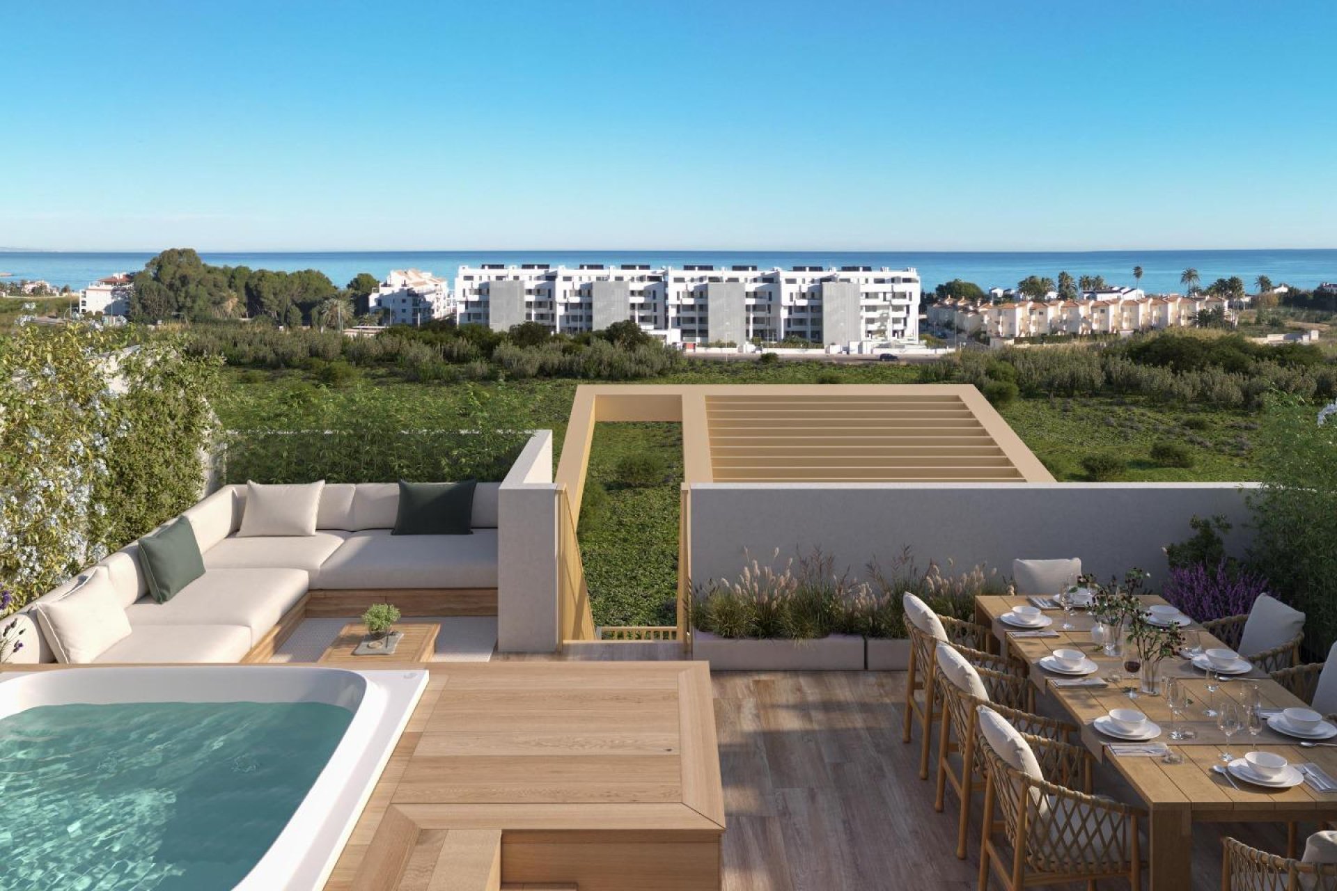 Neue Gebäude - Apartment - El Verger - Playa de La Almadraba