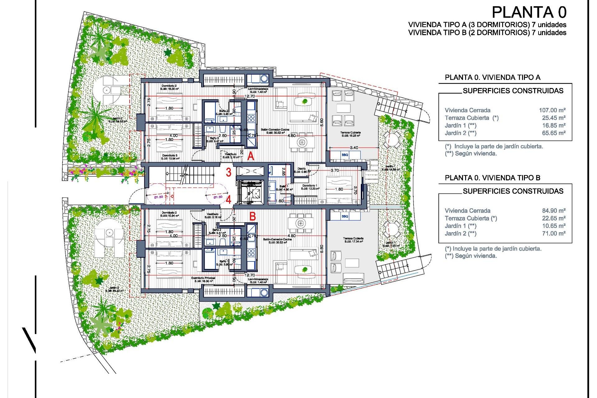 Neue Gebäude - Apartment - La Manga Club - Las Orquídeas