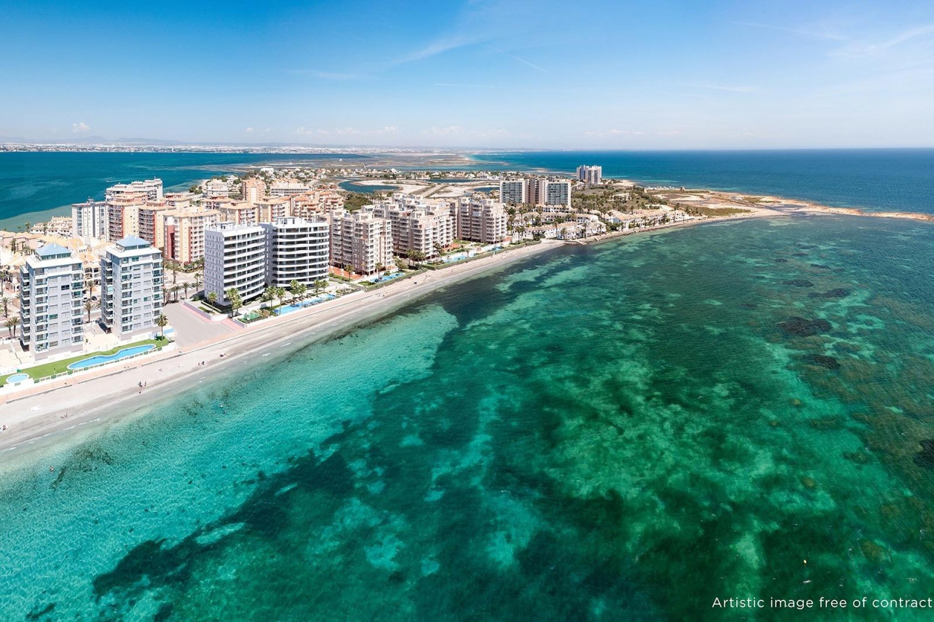 Neue Gebäude - Apartment - La Manga del Mar Menor - 1ª Linea Del Mar Mediterraneo