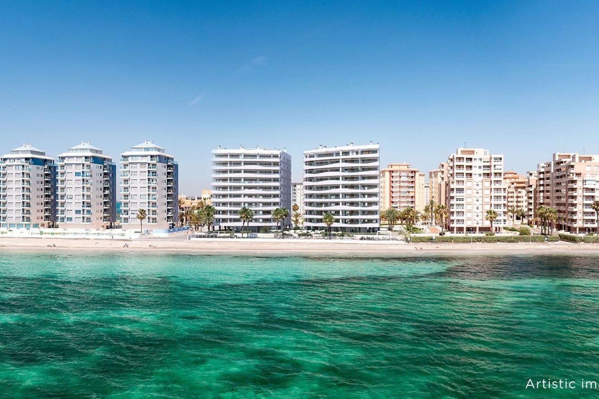 Neue Gebäude - Apartment - La Manga del Mar Menor - Veneziola