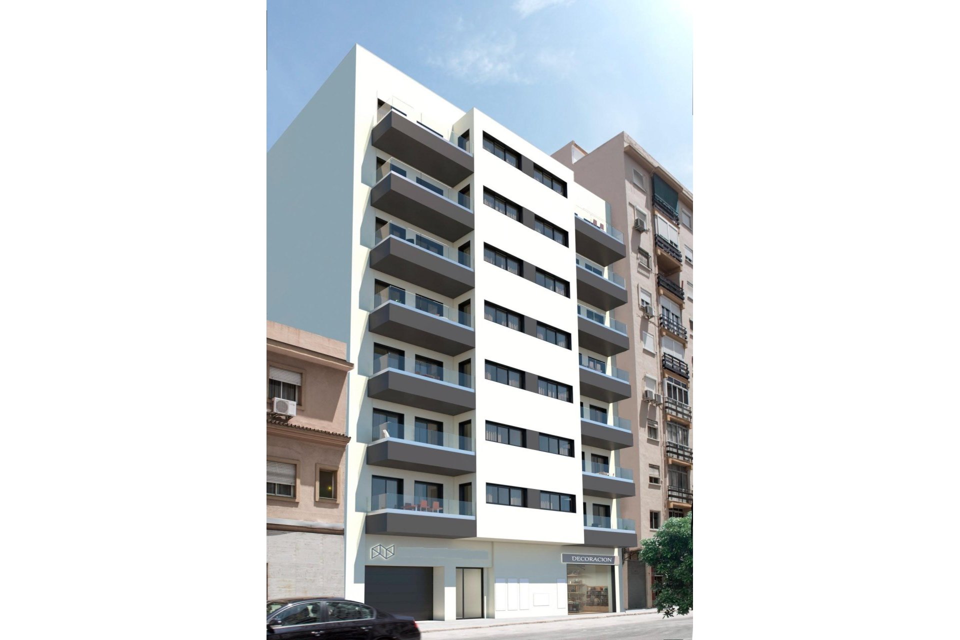 Neue Gebäude - Apartment - Málaga - Gamarra