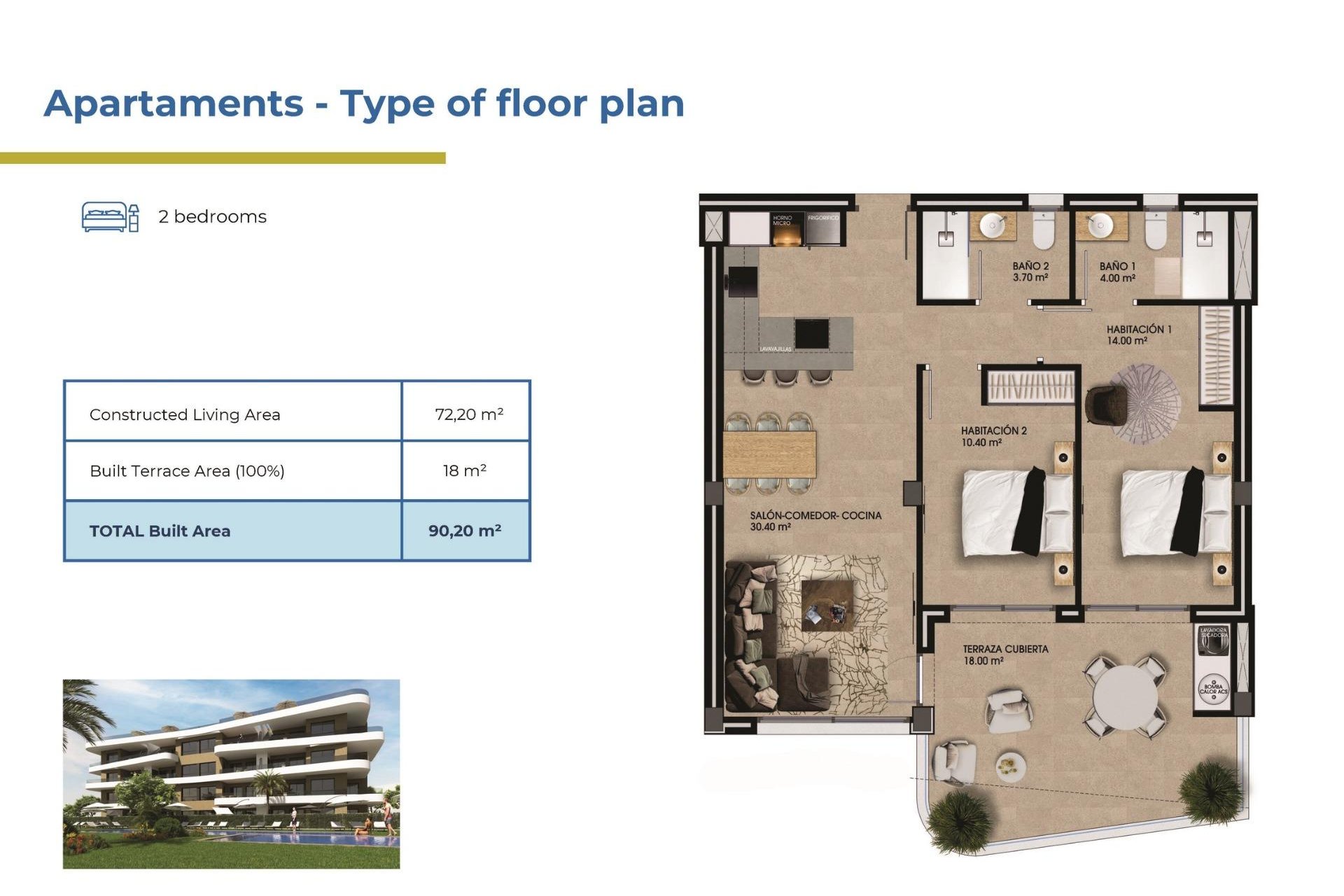 Neue Gebäude - Apartment - Orihuela Costa - La Ciñuelica