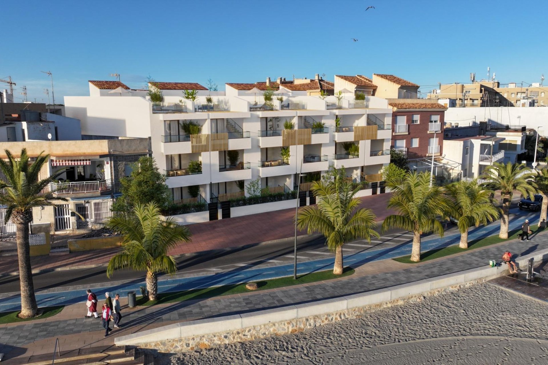 Neue Gebäude - Apartment - San Pedro del Pinatar - Playa Villananitos