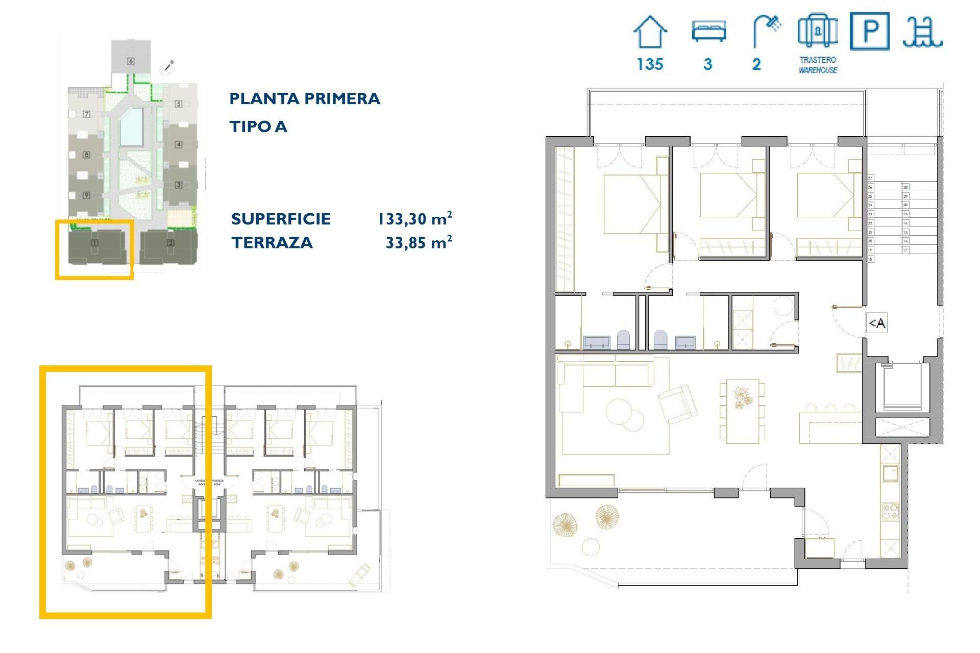 Neue Gebäude - Apartment - San Pedro del Pinatar - Pueblo