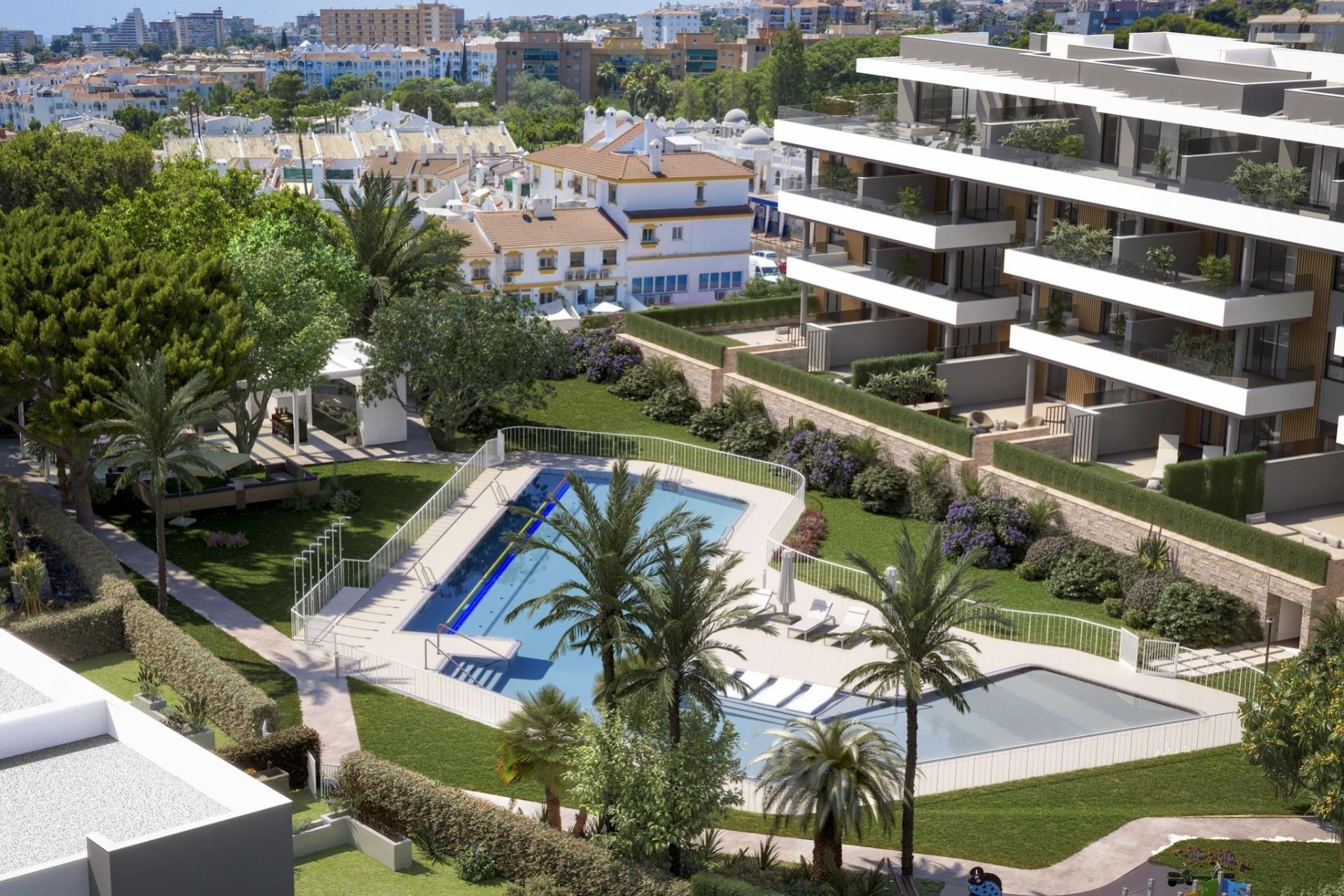 Neue Gebäude - Apartment - Torremolinos - Montemar