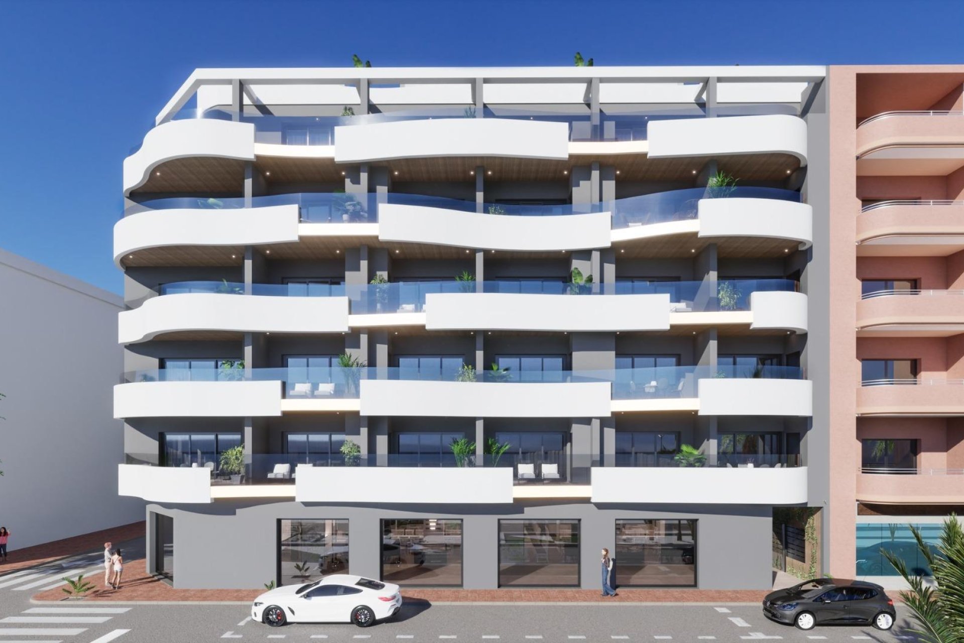 Neue Gebäude - Apartment - Torrevieja - Habaneras