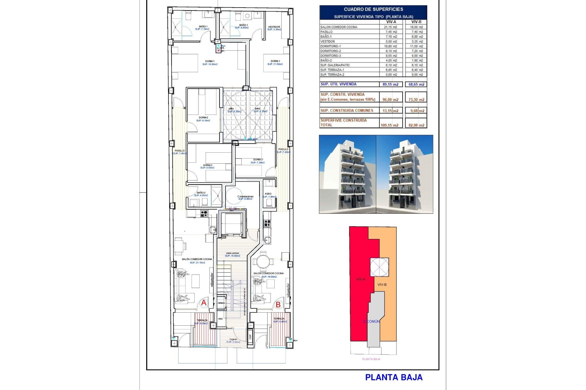 Neue Gebäude - Apartment - Torrevieja - Playa de El Cura