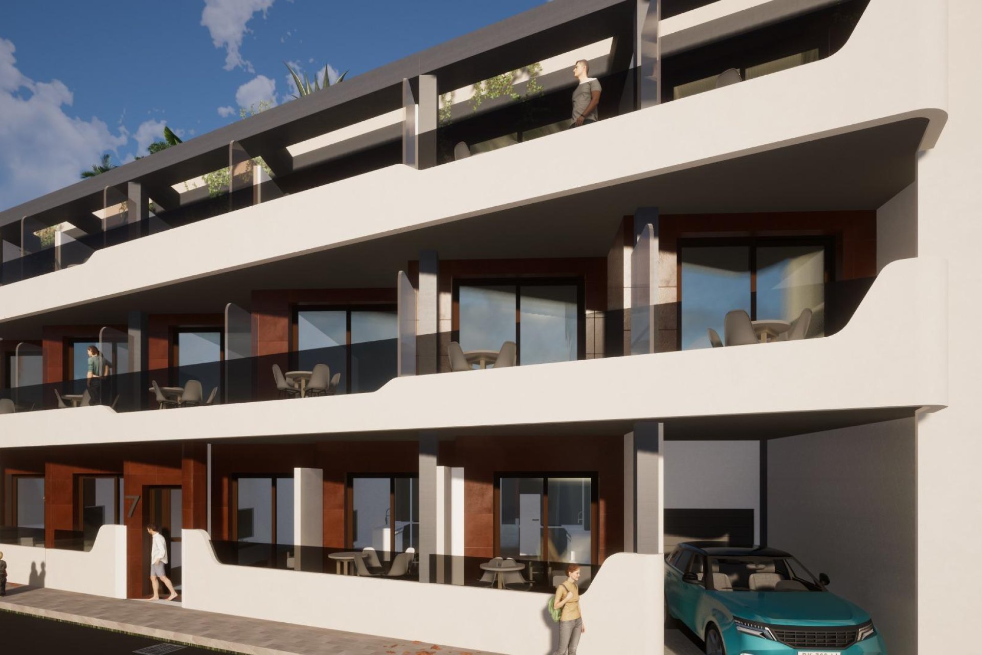 Neue Gebäude - Apartment - Torrevieja - Playa del Cura