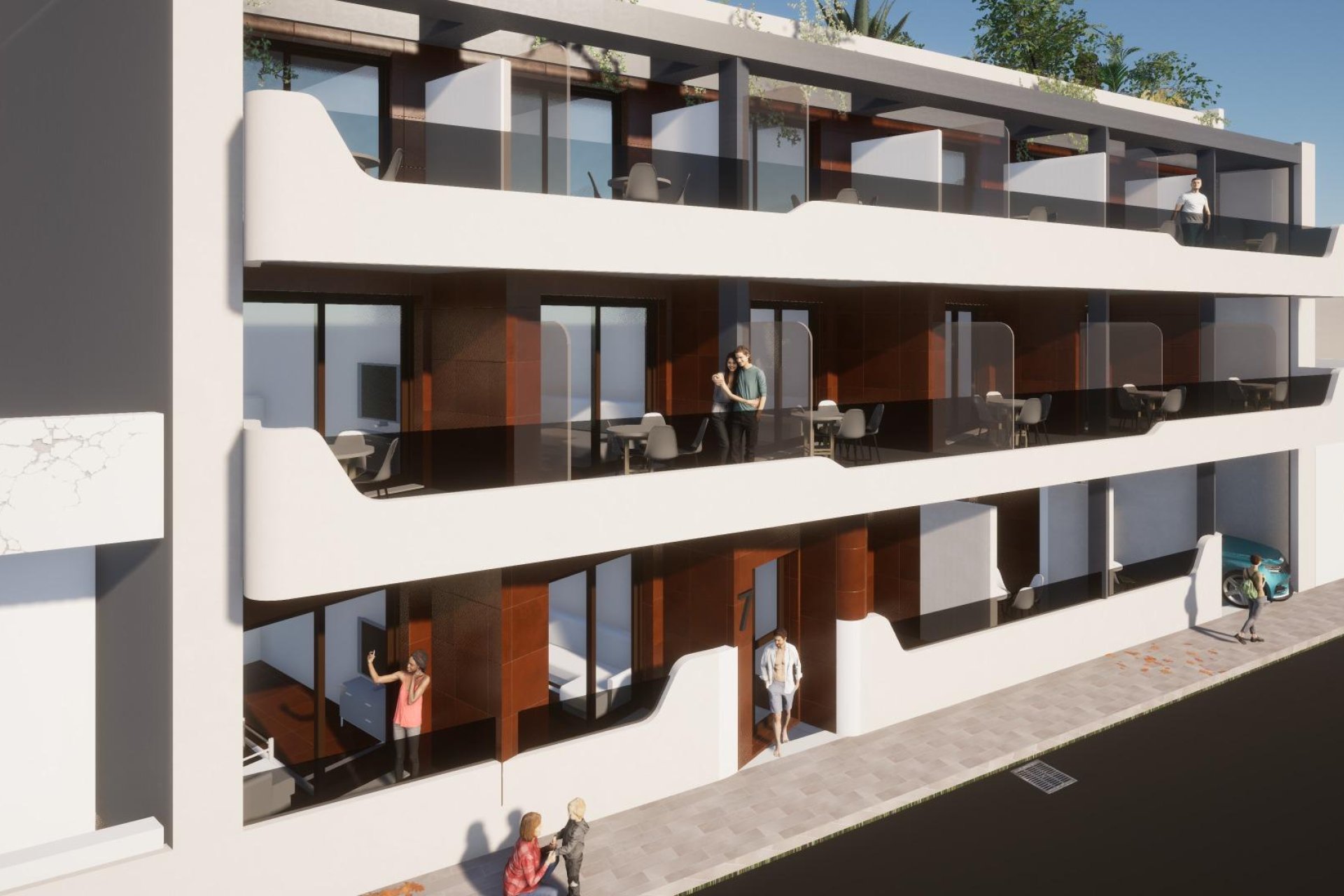 Neue Gebäude - Apartment - Torrevieja - Playa del Cura