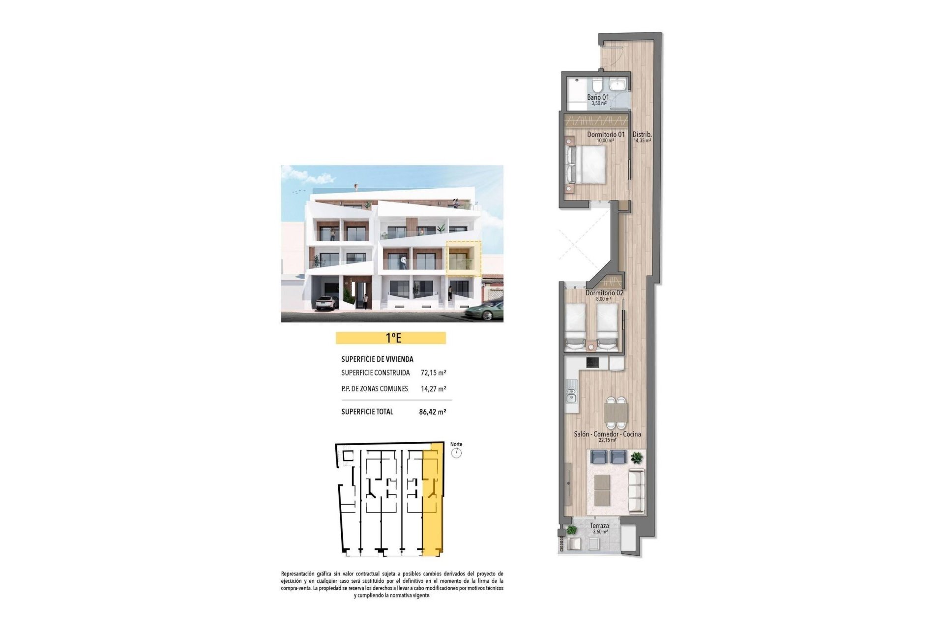 Neue Gebäude - Apartment - Torrevieja - Playa del Cura