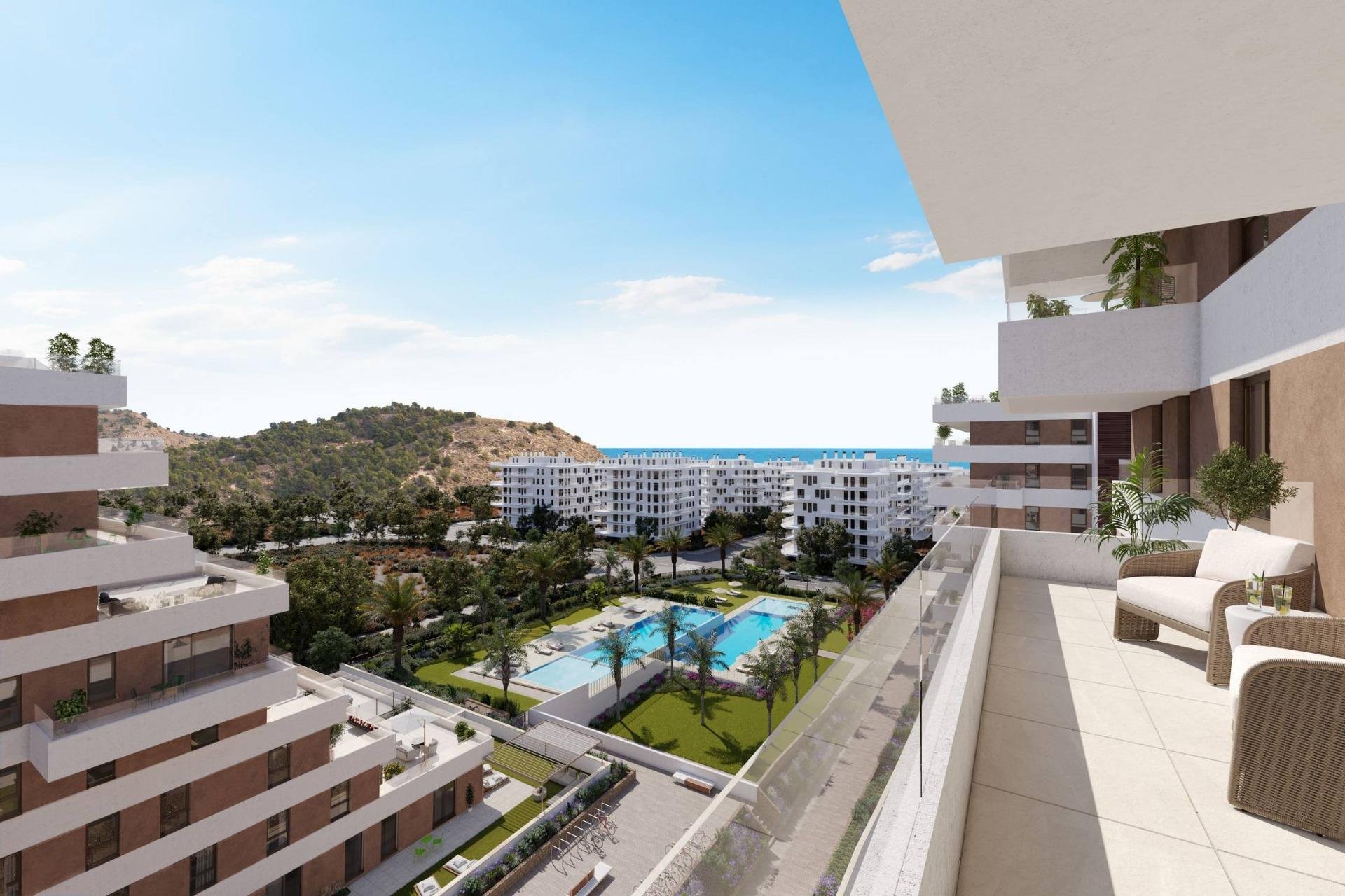 Neue Gebäude - Apartment - Villajoyosa - Playa del Torres