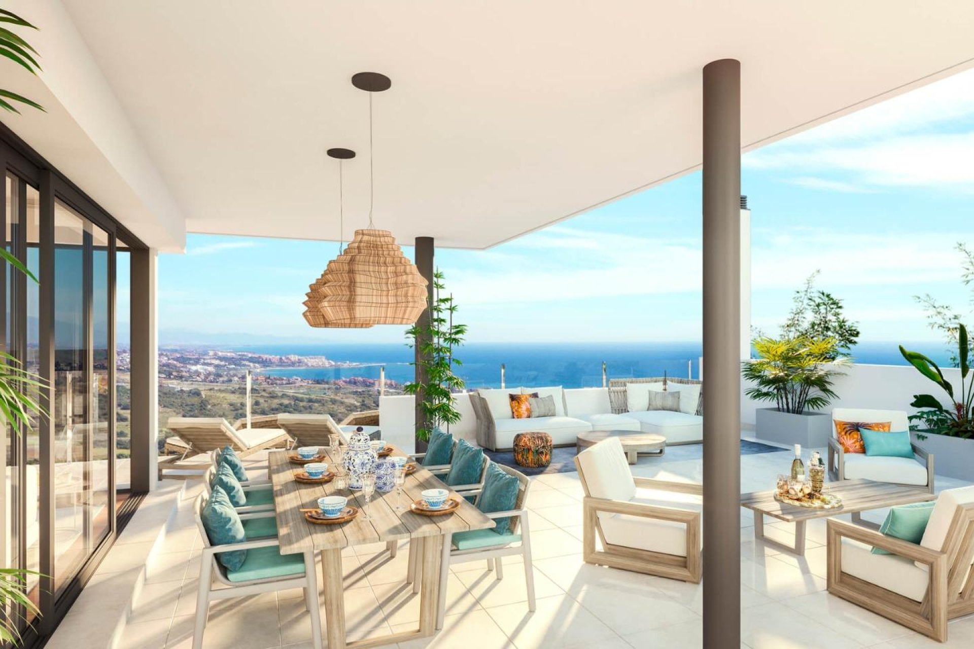 Neue Gebäude - Penthouse - Casares - Finca Cortesín