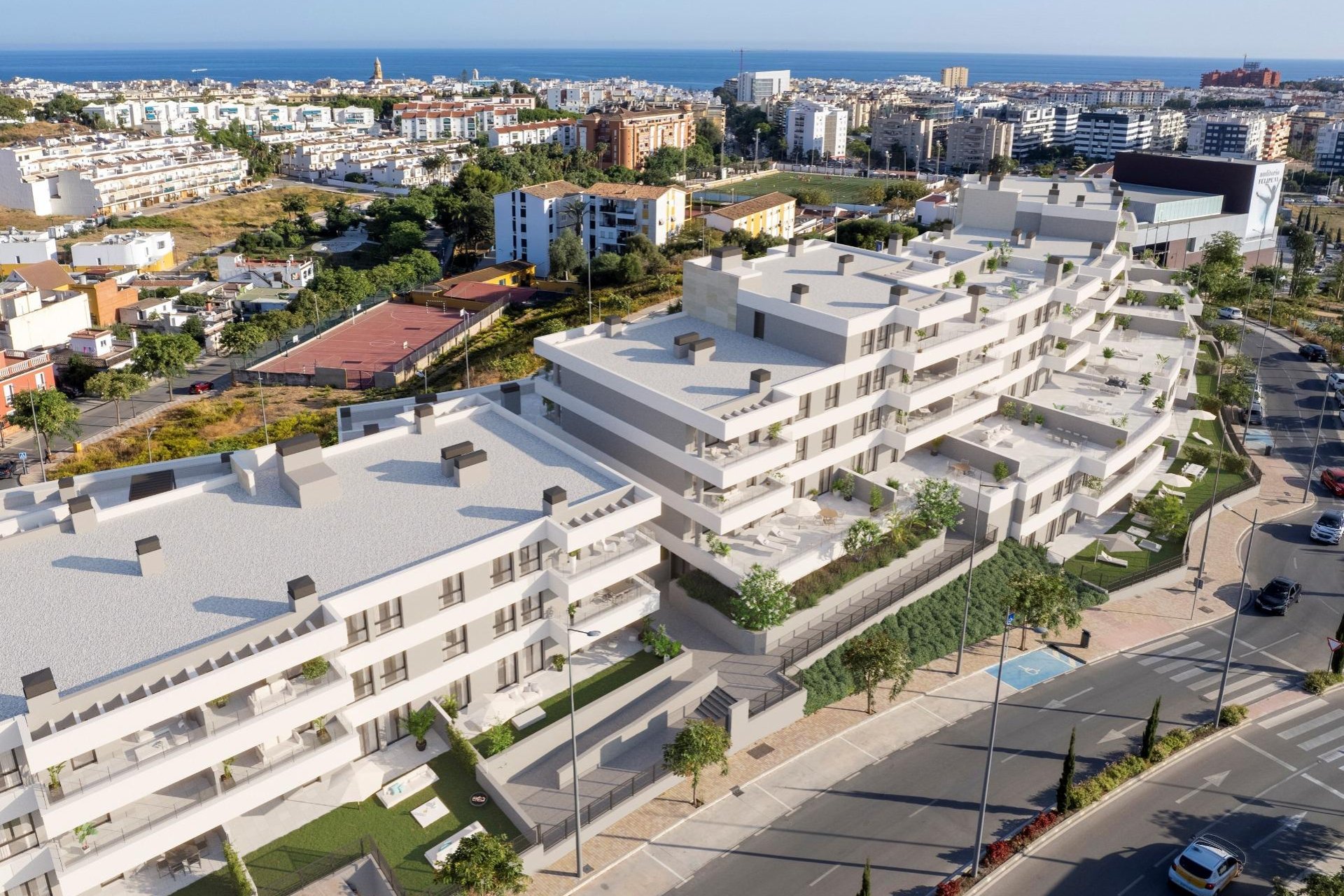 Neue Gebäude - Penthouse - Estepona - Teatro Auditorio Felipe Vi