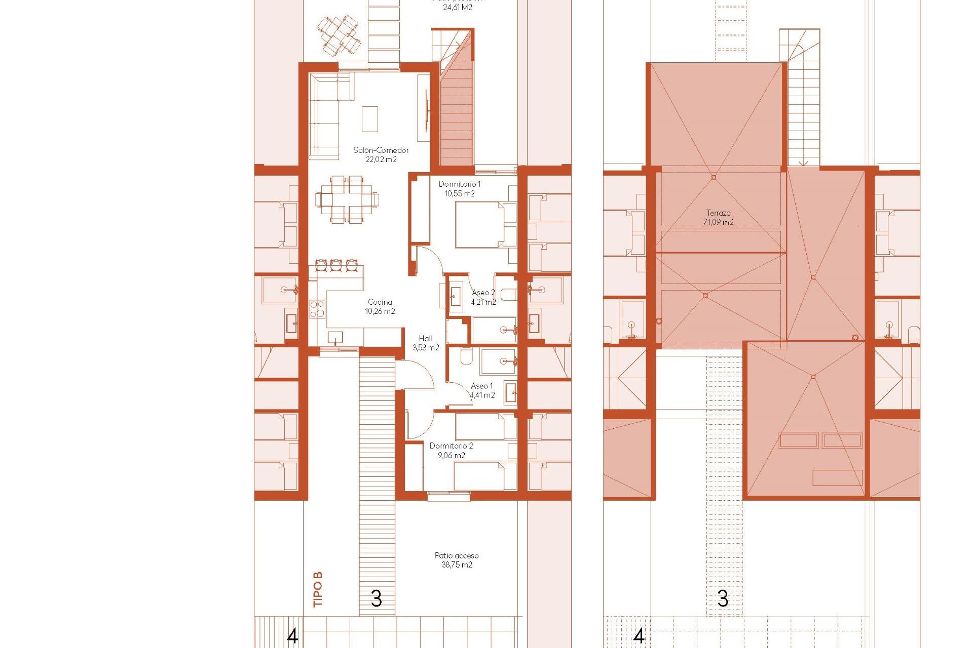 Neue Gebäude - Town House - Banos y Mendigo - Altaona Golf