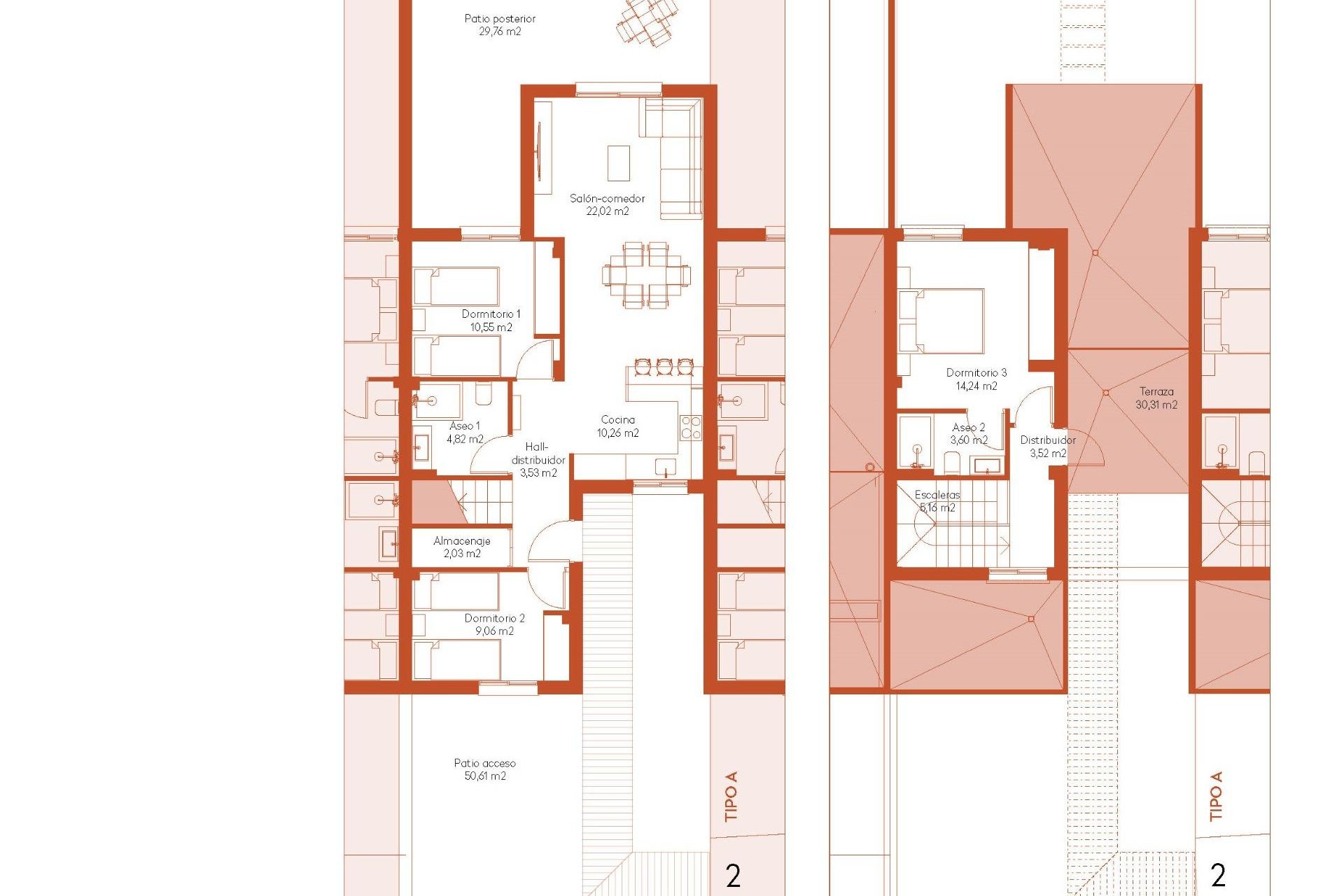 Neue Gebäude - Town House - Banos y Mendigo - Altaona Golf