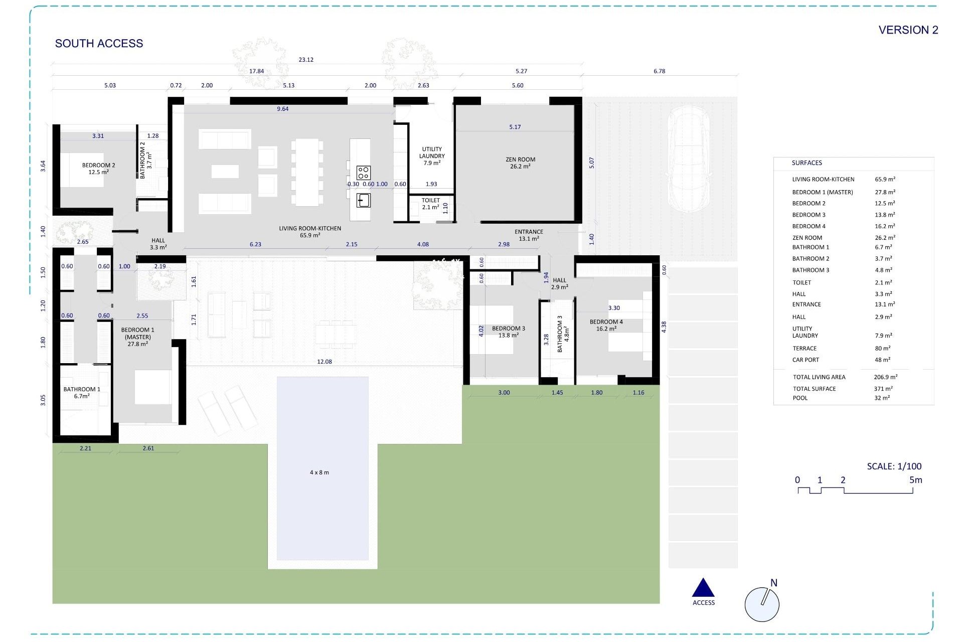 Neue Gebäude - Villa - Banos y Mendigo - Altaona Golf