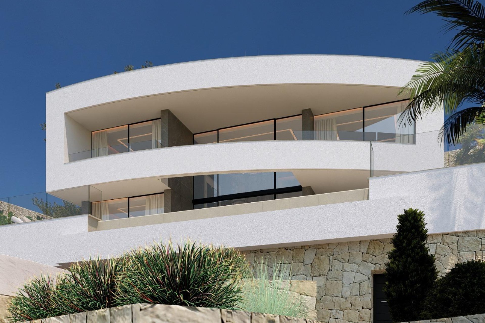 Neue Gebäude - Villa - Calpe - Empedrola