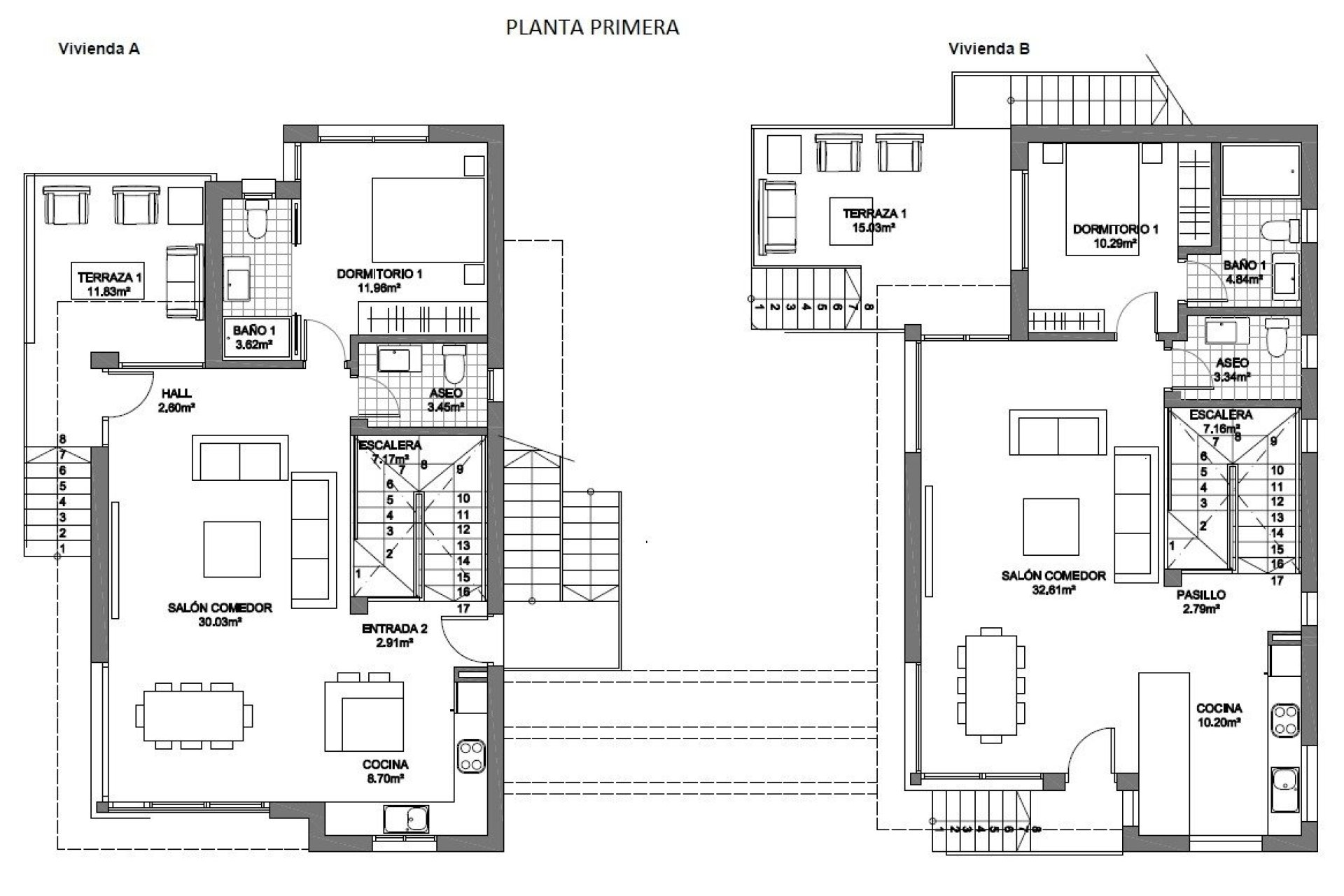 Neue Gebäude - Villa - Torrevieja - La Mata Pueblo