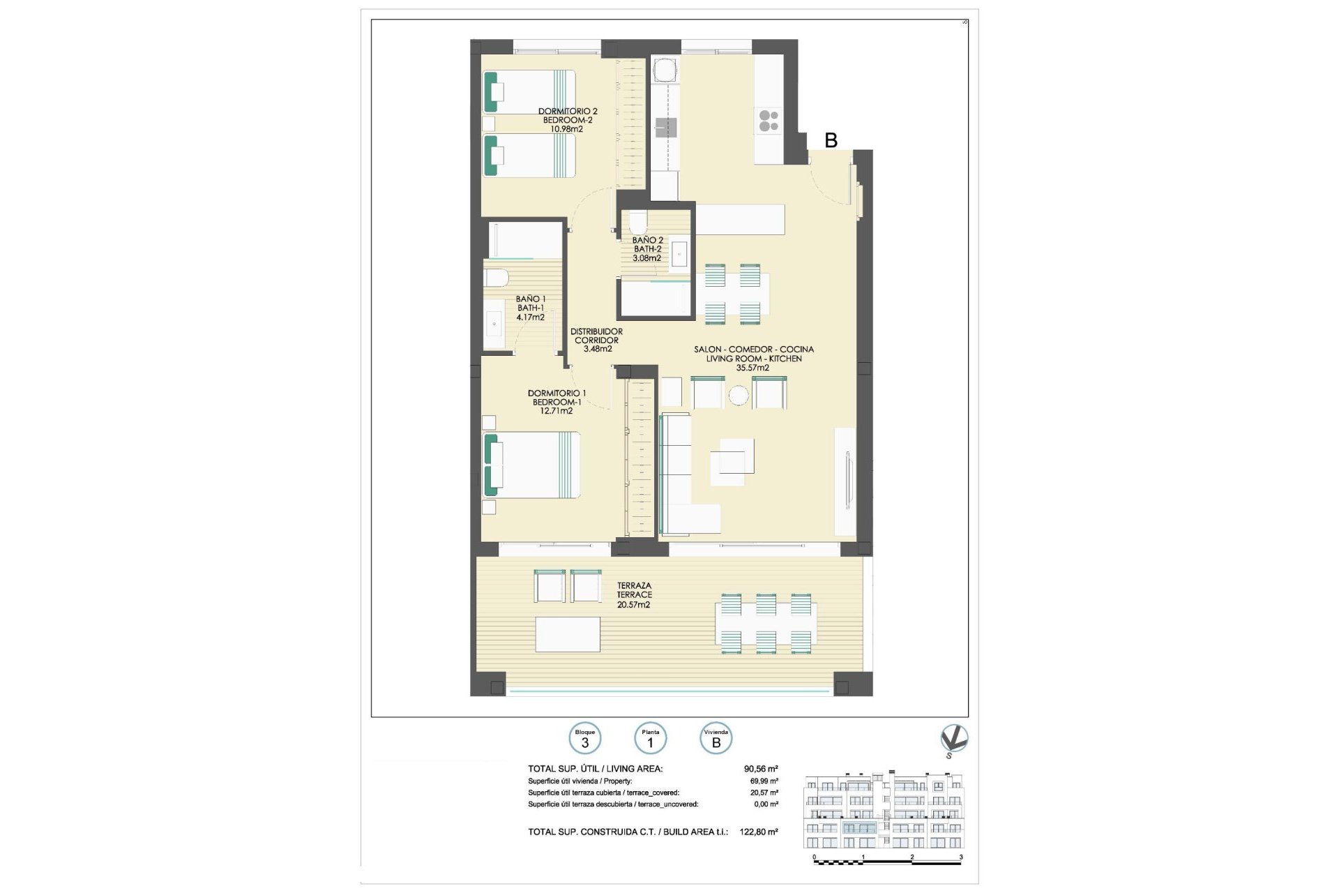 New Build - Apartment - Casares - Buenas Noches