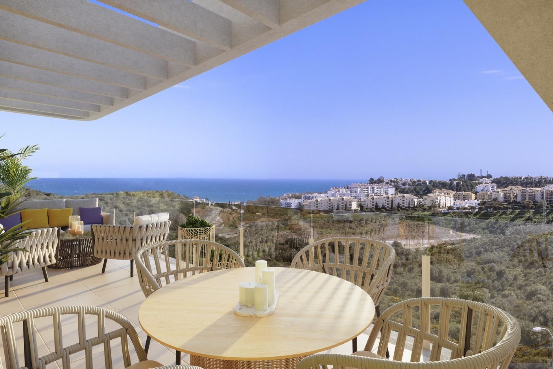 New Build - Apartment - Mijas - Calaburra - Chaparral