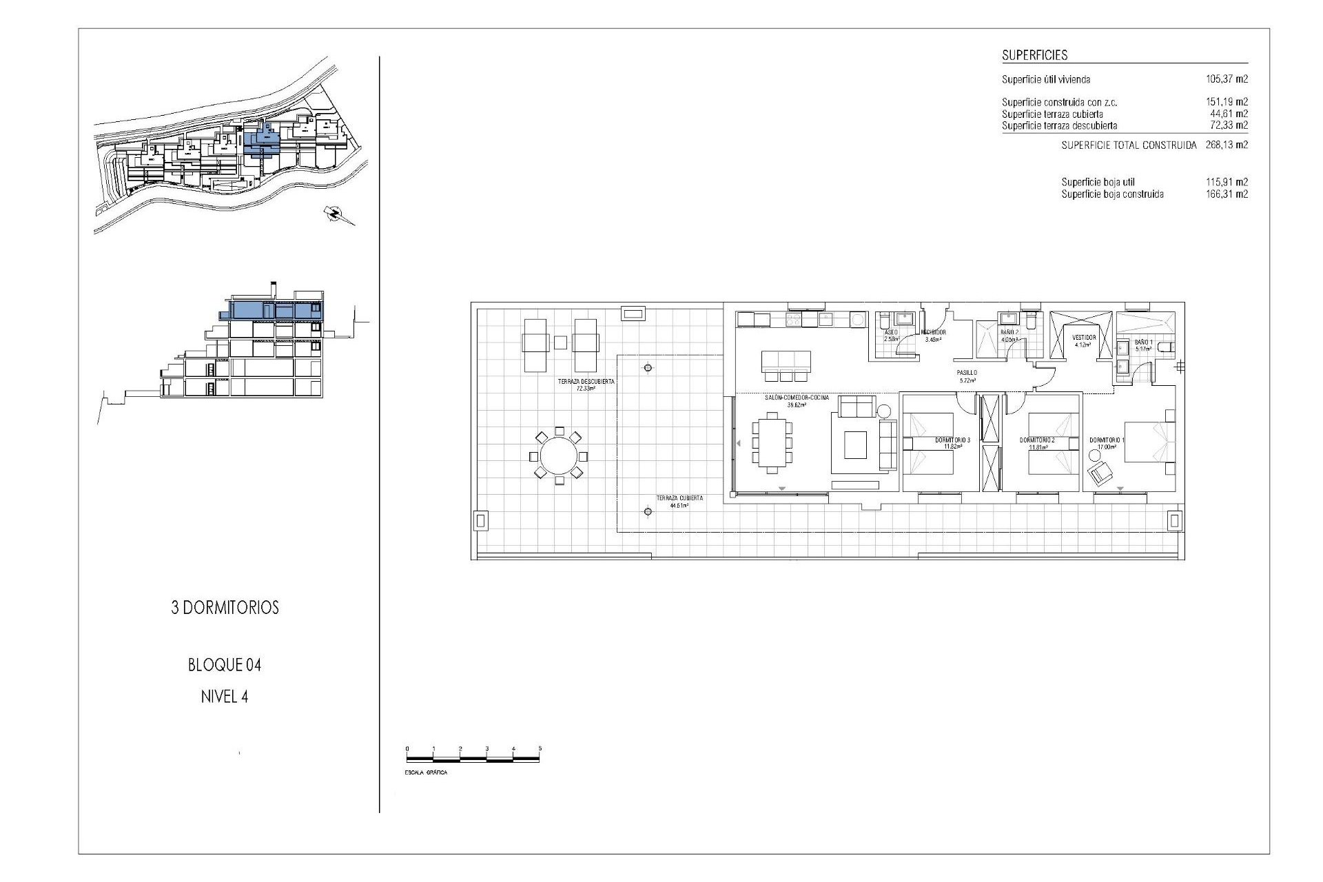 New Build - Penthouse - Casares - Finca Cortesín