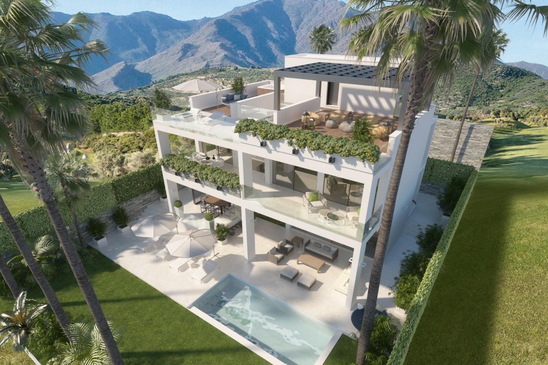 New Build - Villa - Estepona - Estepona Golf