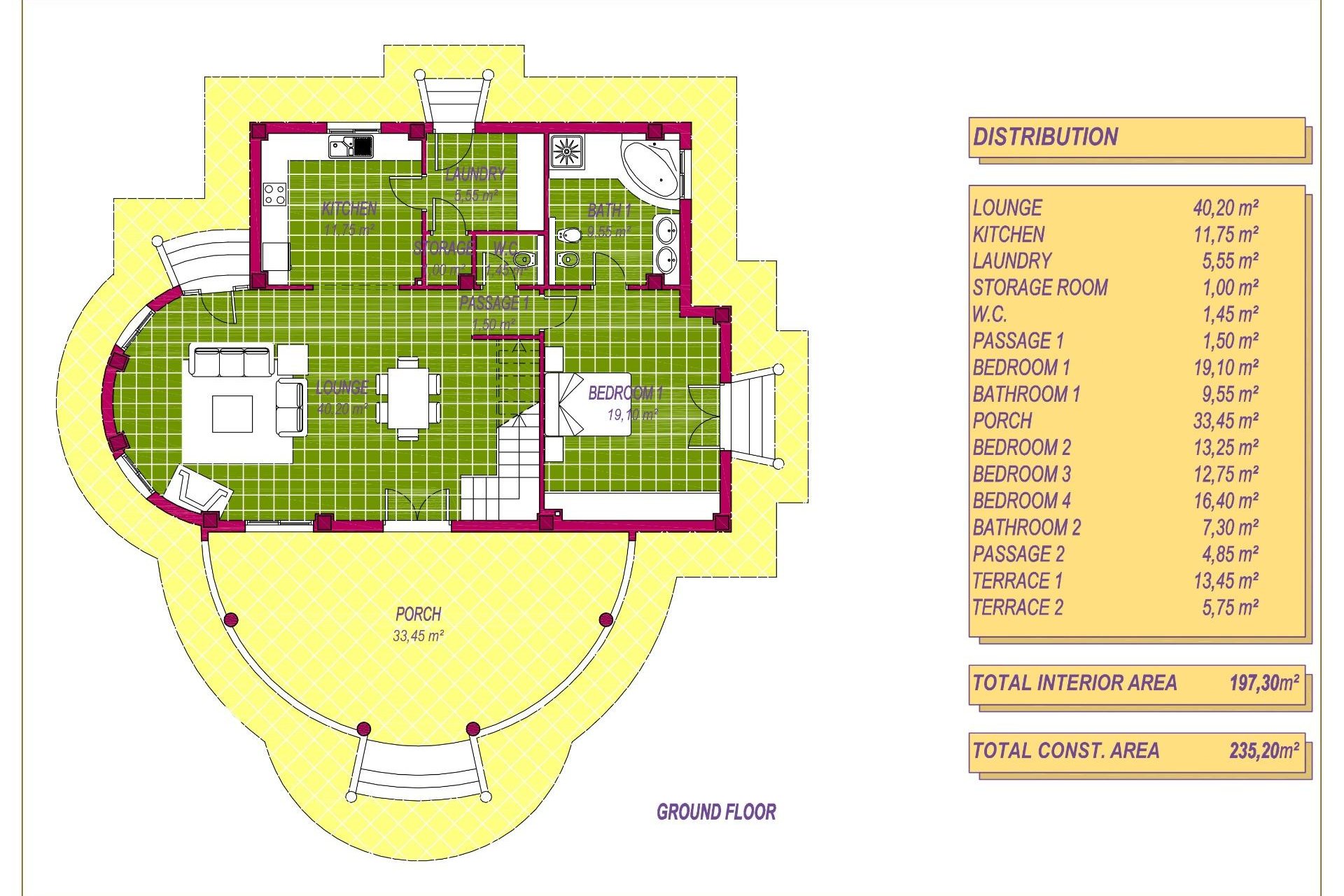 New Build - Villa - Pinoso - Campo