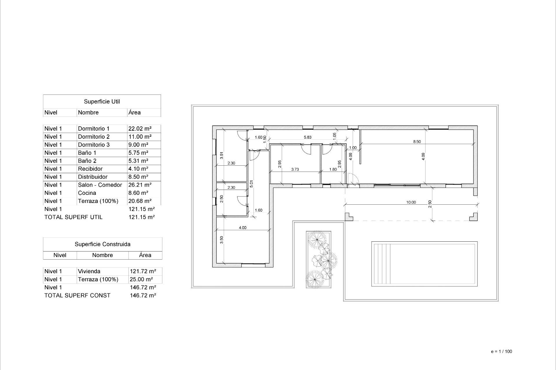 New Build - Villa - Pinoso - Lel