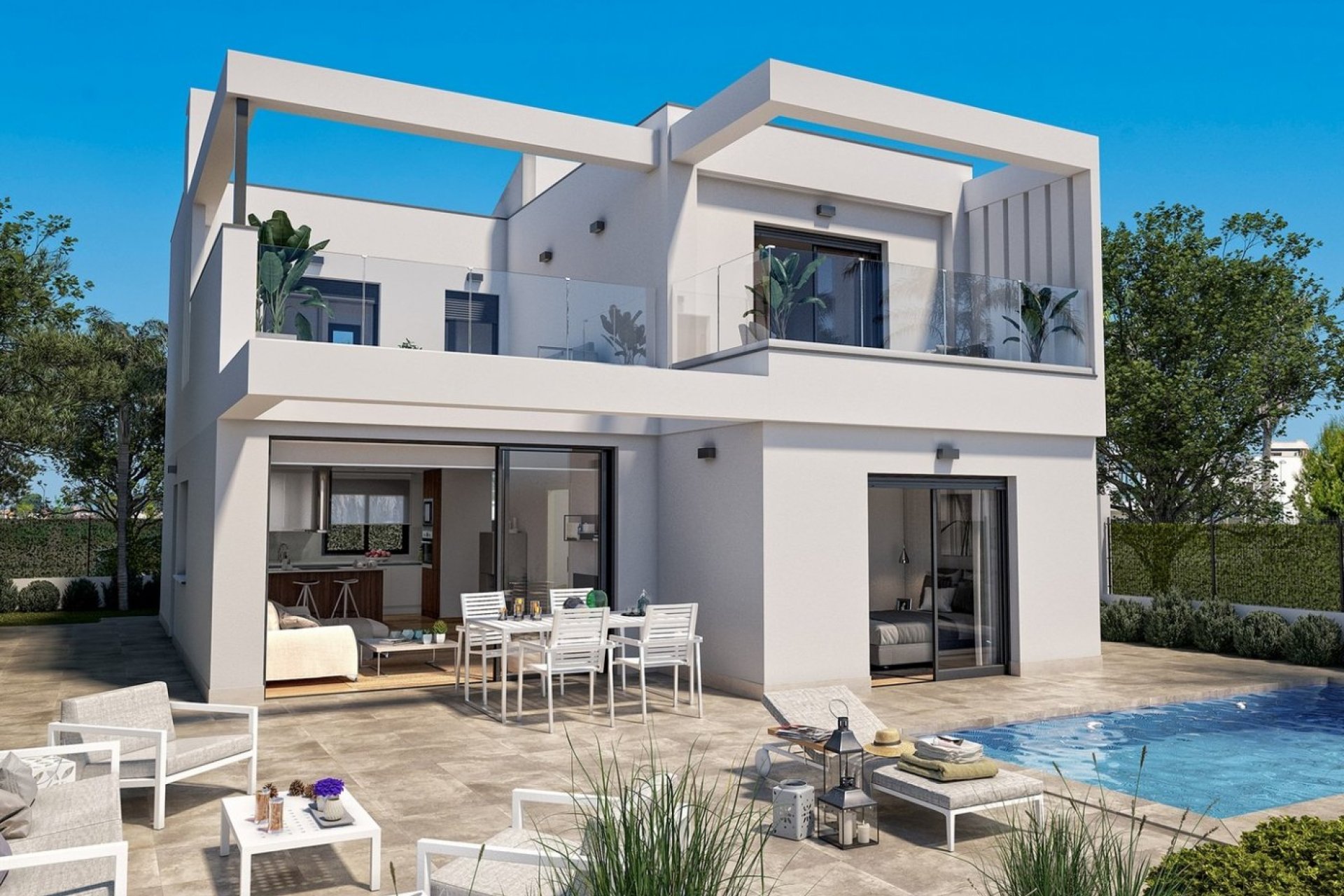 New Build - Villa - San Javier - Roda Golf