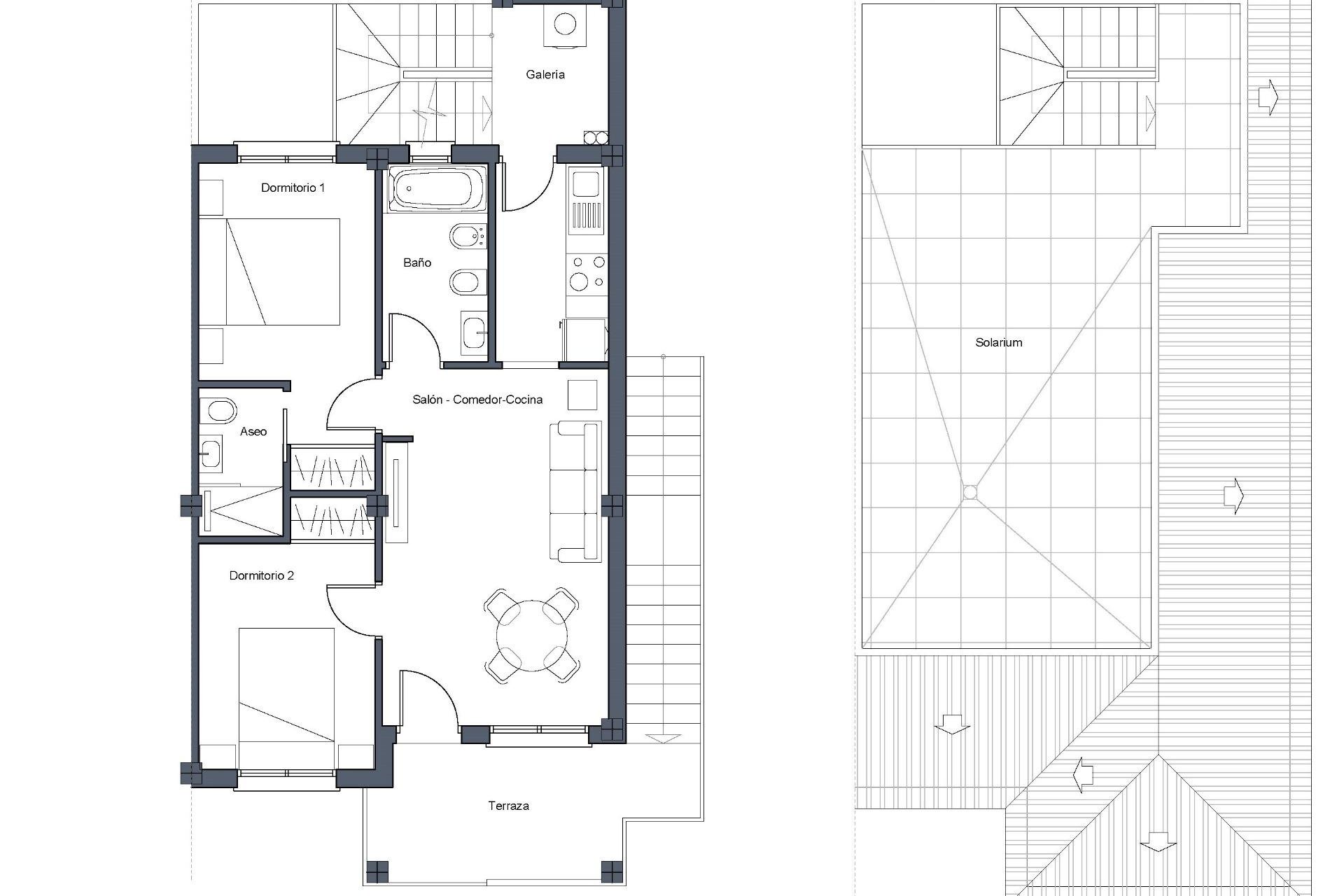 Nieuwbouw - Bungalow - Castalla - Castalla Internacional