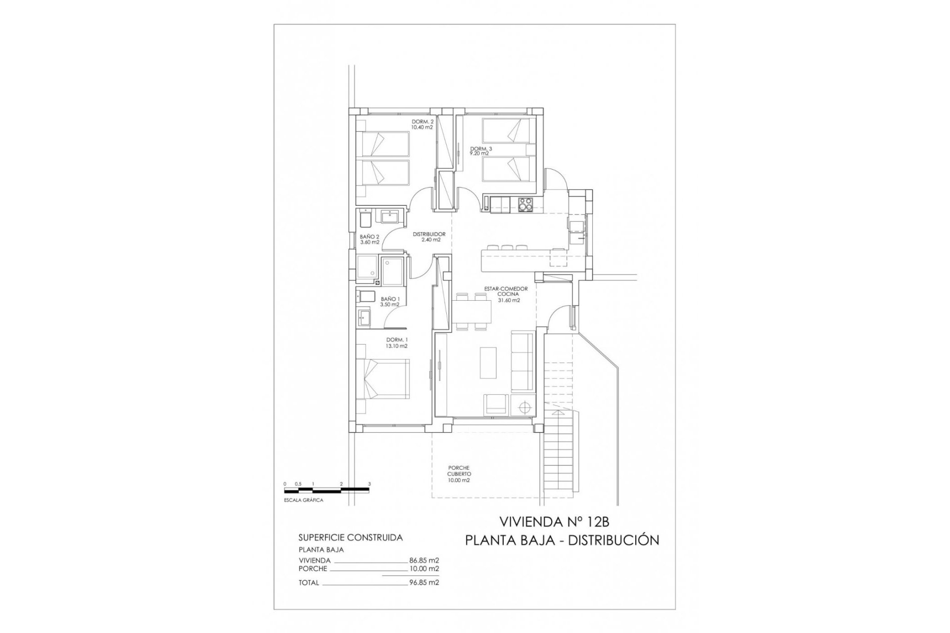 Nieuwbouw - Bungalow - San Miguel de Salinas - Urbanizaciones