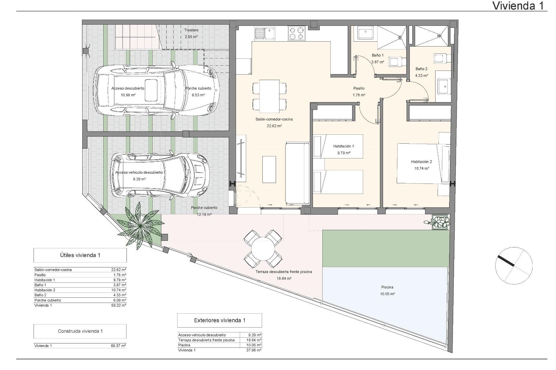 Nieuwbouw - Bungalow - San Pedro del Pinatar - Lo Pagan