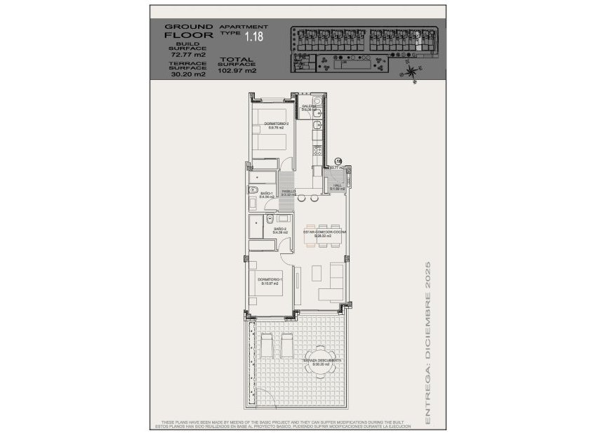 Nieuwbouw - Bungalow - Torrevieja - Altos del Sol