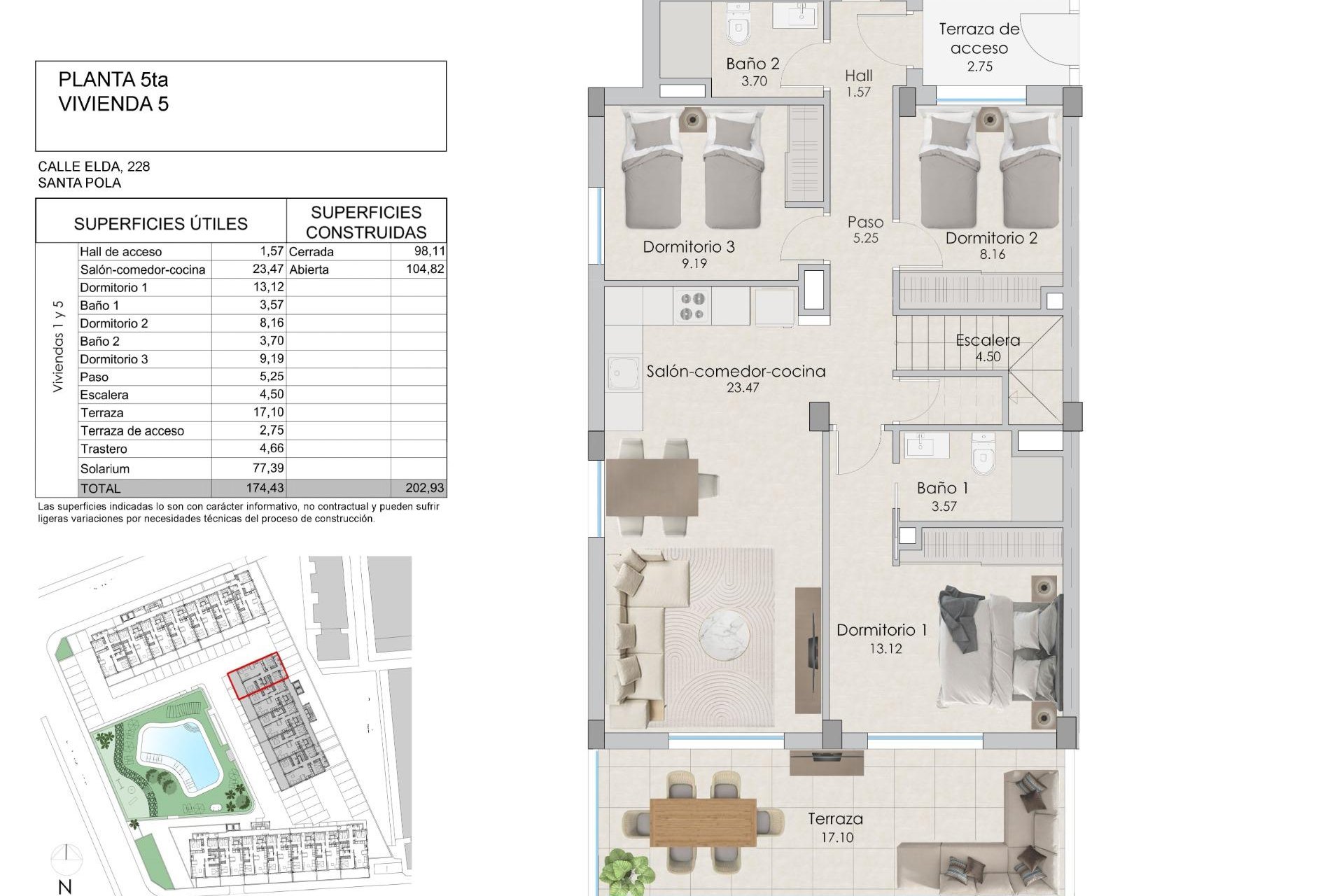 Nieuwbouw - Penthouse - Santa Pola - Playa Tamarit