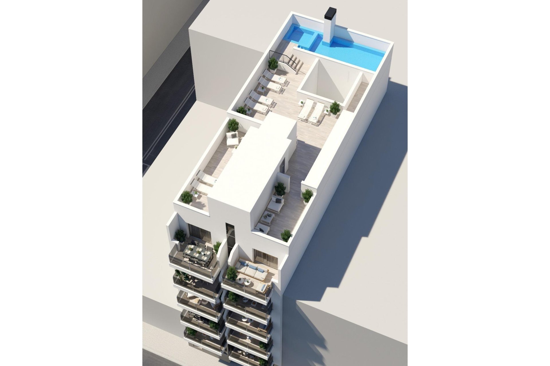 Nieuwbouw - Penthouse - Torrevieja - Playa del Cura