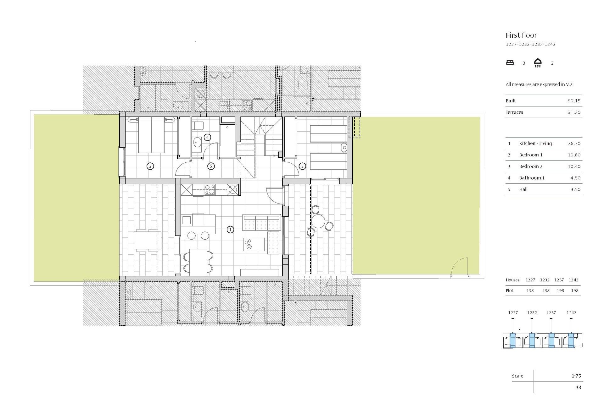 Nieuwbouw - Town House - Algorfa - La Finca Golf