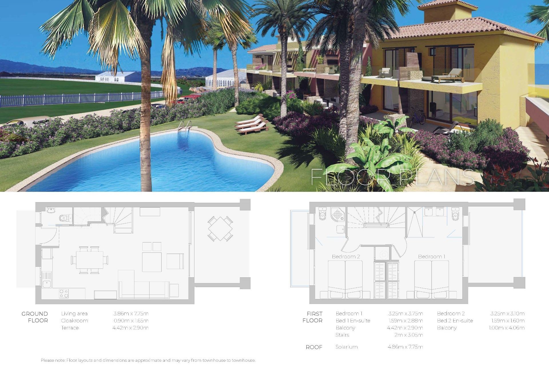 Nieuwbouw - Town House - Cuevas Del Almanzora - Desert Spring Golf