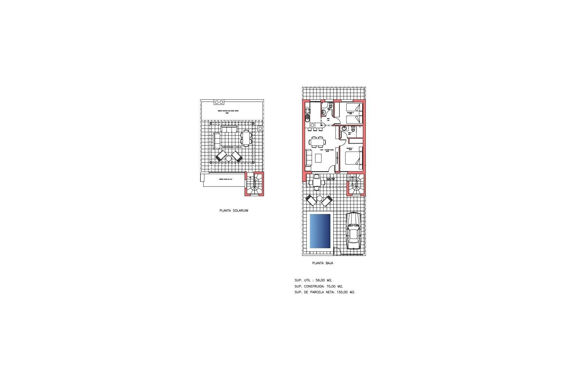 Nieuwbouw - Town House - Fuente Álamo - La Pinilla