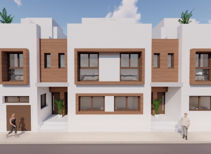 Nieuwbouw - Town House - San Javier - pueblo