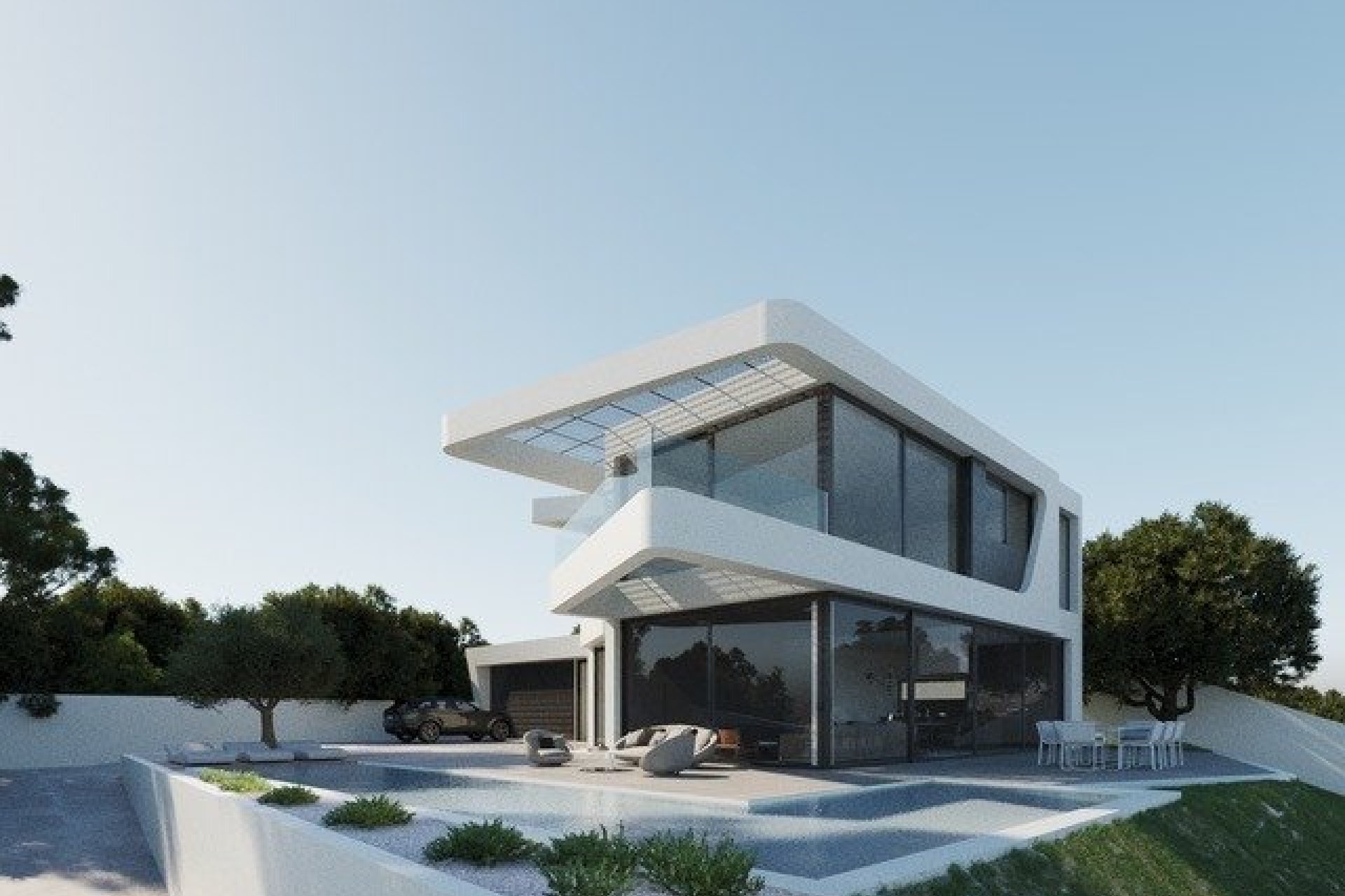 Nieuwbouw - Villa - Altea - Santa Clara