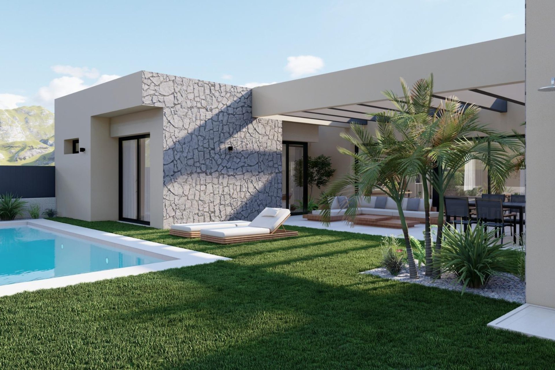 Nieuwbouw - Villa - Banos y Mendigo - Altaona Golf And Country Village