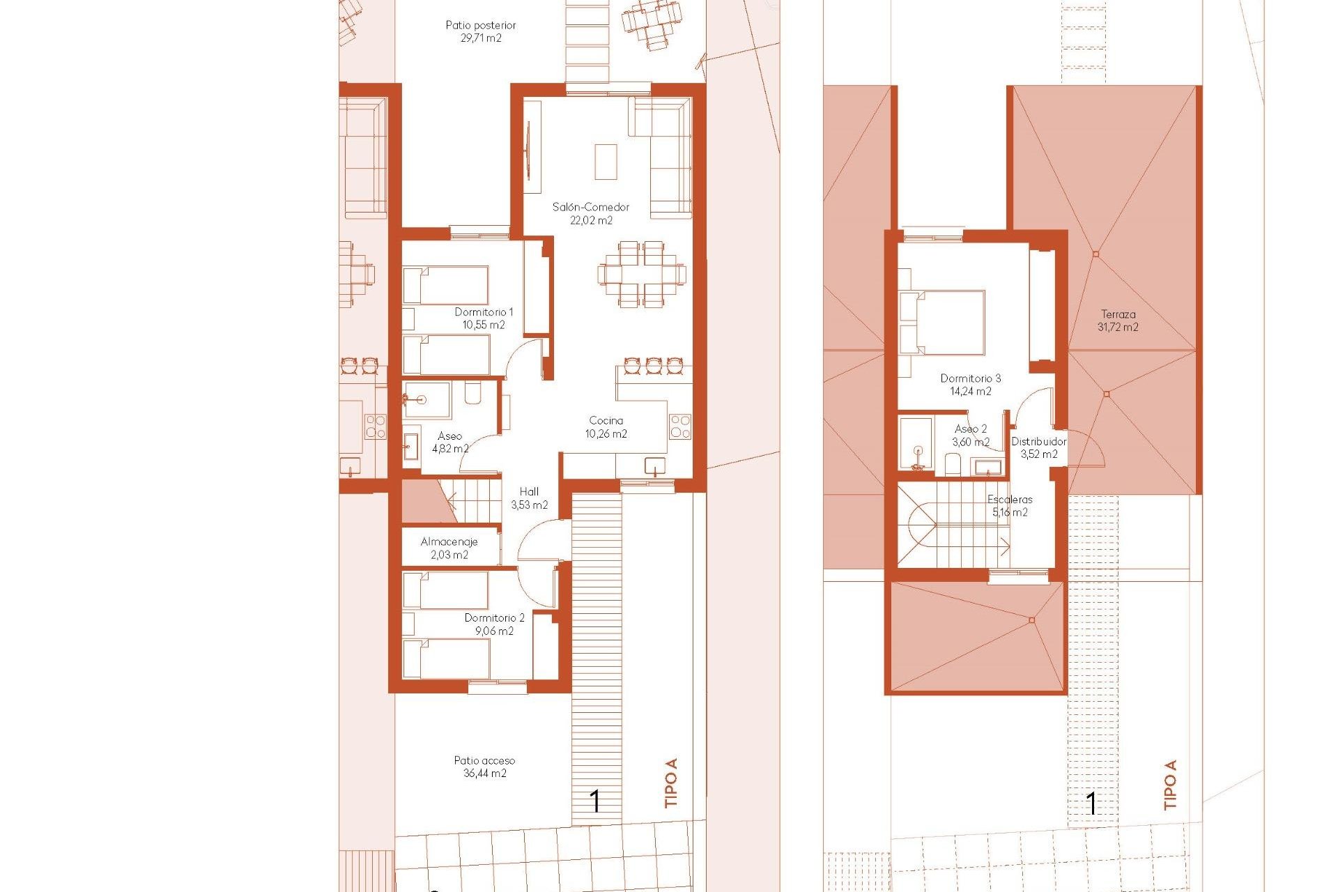 Nieuwbouw - Villa - Banos y Mendigo - Altaona Golf