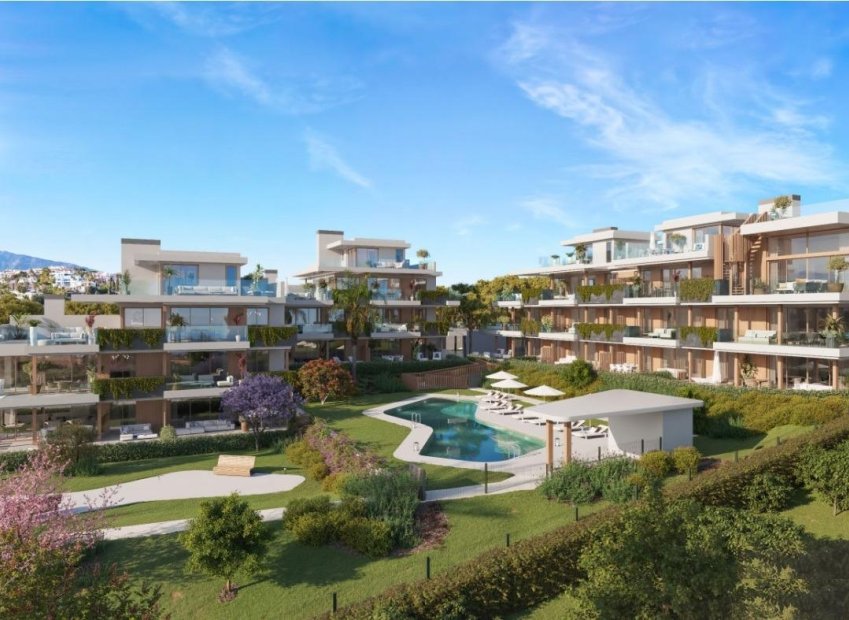 Obra nueva - Ático - Estepona - Araiso Alto-flamingo Golf Urb. Bel-air