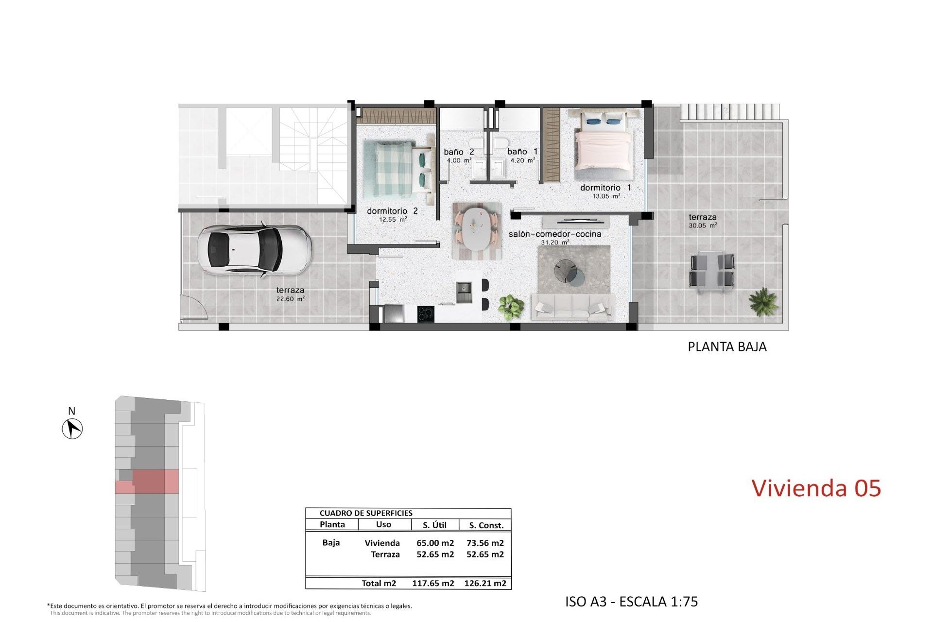 Obra nueva - Bungalow - Pilar de la Horadada - Polígono Industrial Zona Raimundo Bened