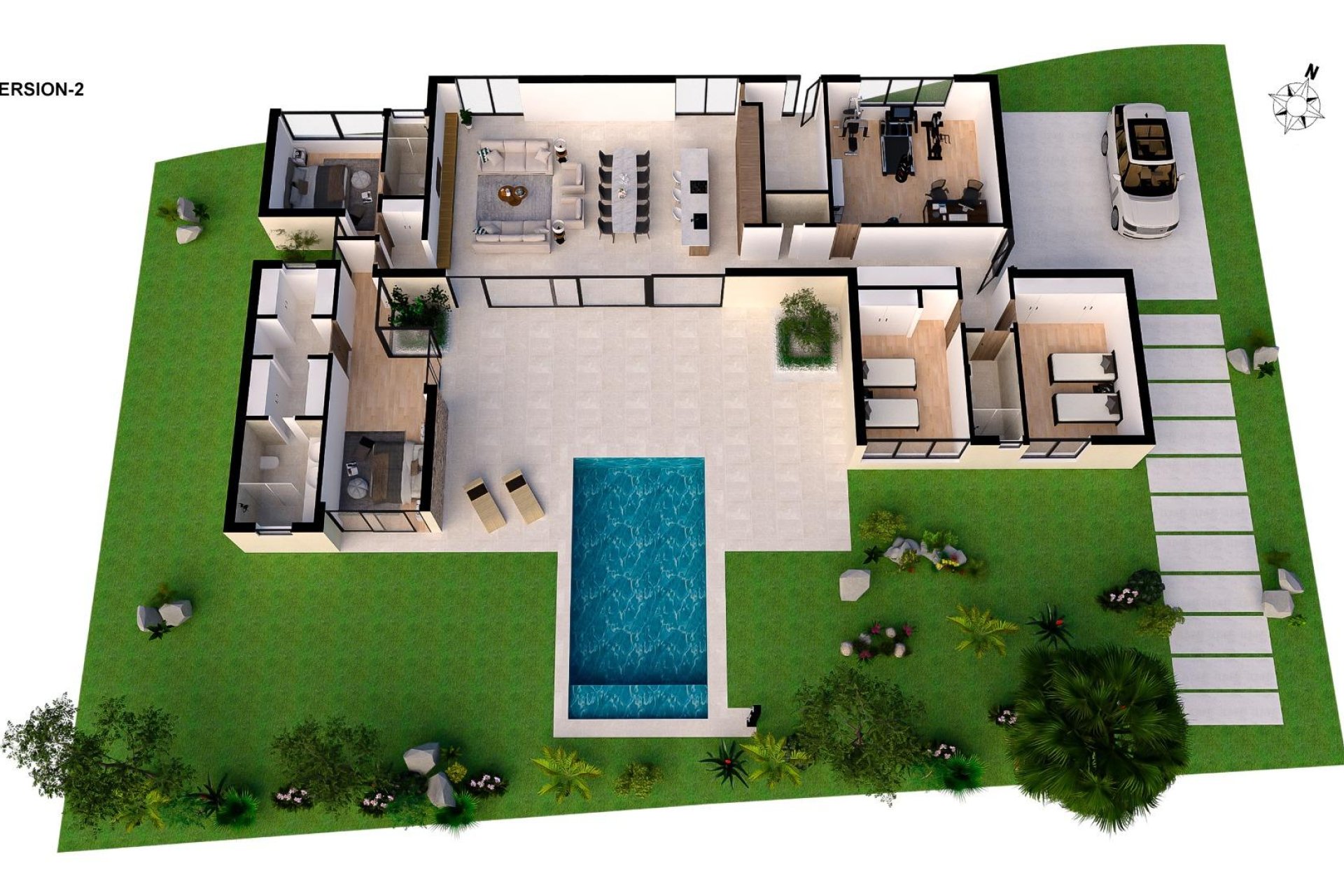 Obra nueva - Villa - Banos y Mendigo - Altaona Golf And Country Village